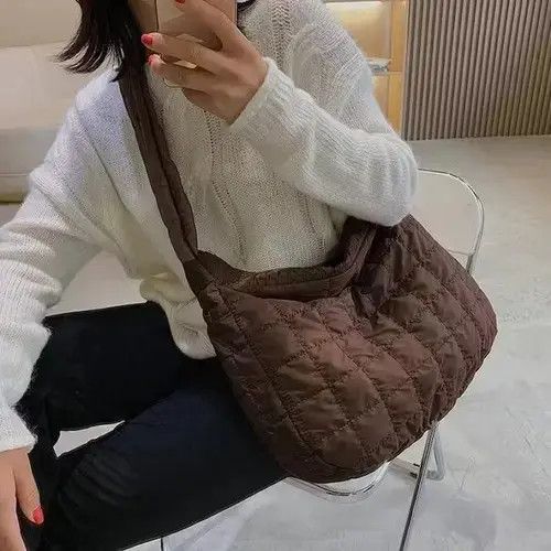 VIBE Quilted Padded Crossbody Bag Size ONE SIZE - 1 Thumbnail