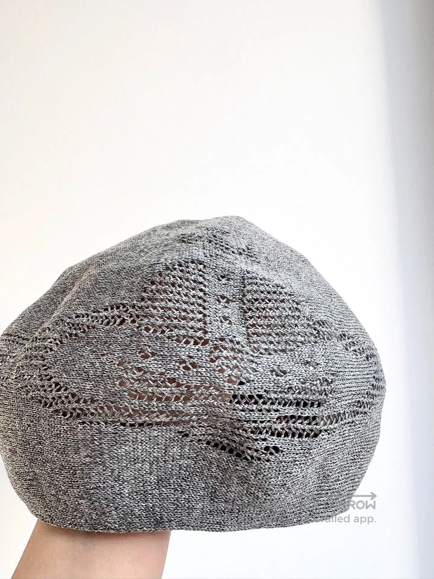 Vivienne Westwood vivienne westwood gray hollow big beret hat. Size ONE SIZE - 2 Thumbnail