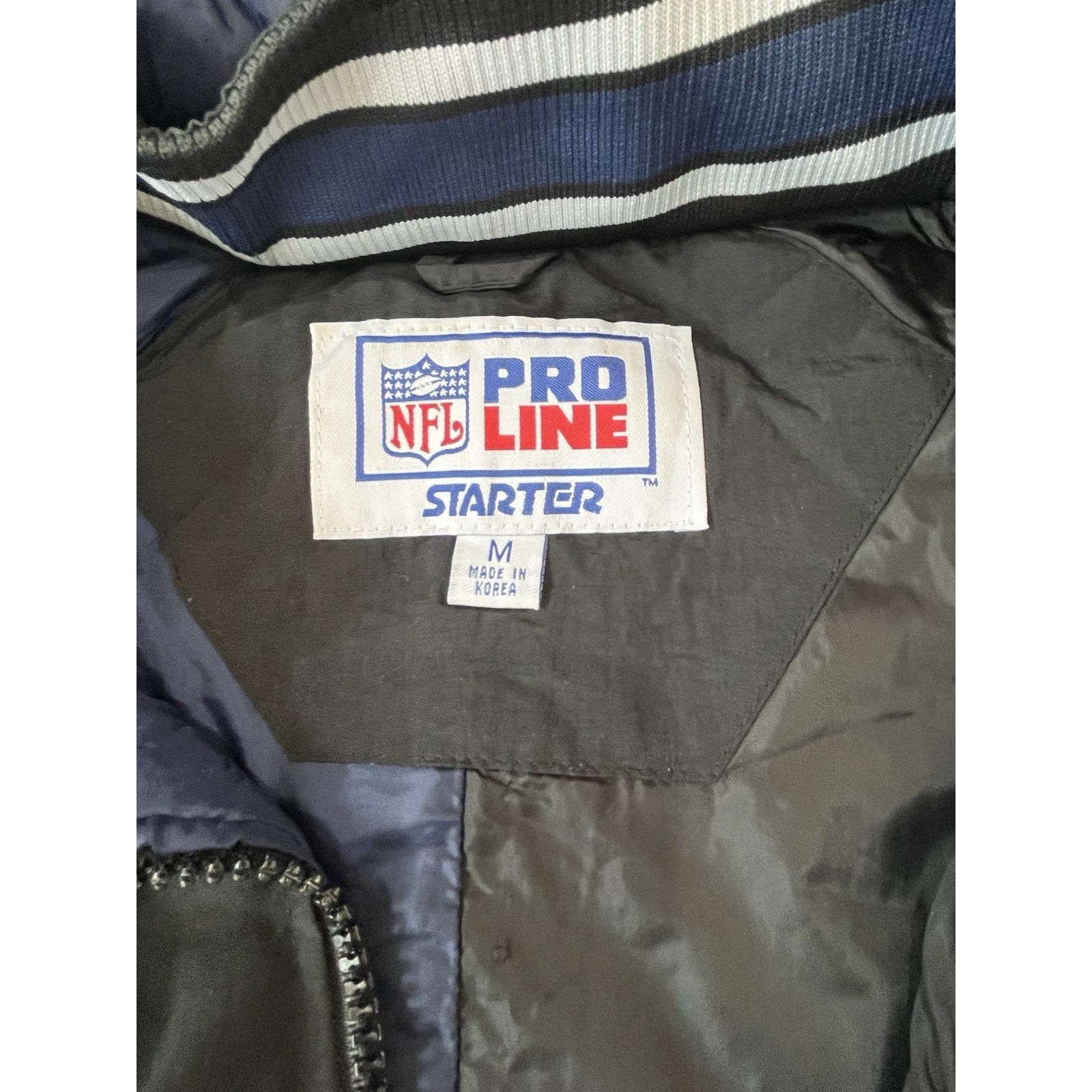 Starter Vintage 90s Dallas Cowboys Jacket Mens Size Medium Pro Line Size US M / EU 48-50 / 2 - 7 Thumbnail