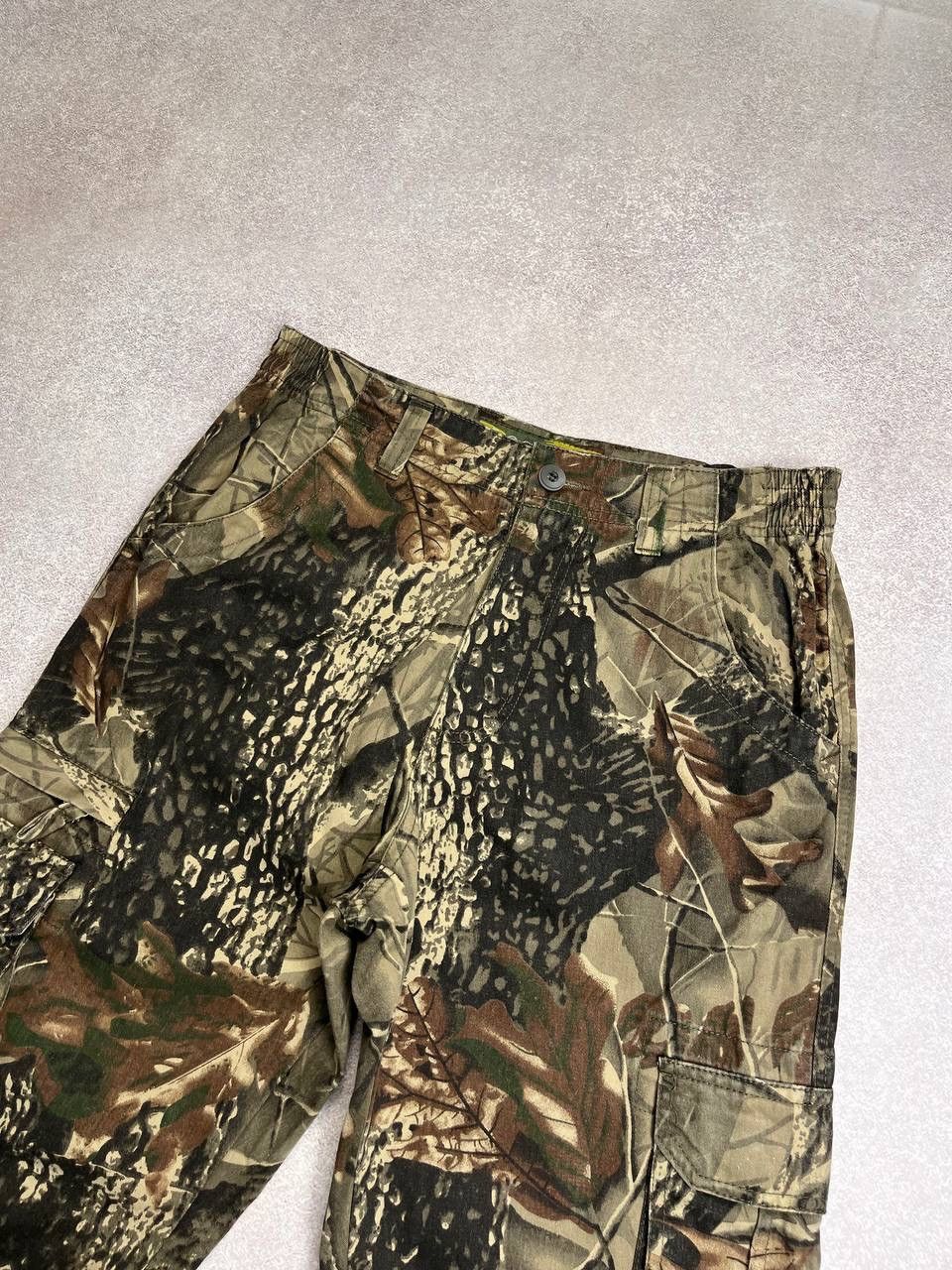 Vintage VINTAGE REALTREE 3D CAMO BAGGY CARGO AVANTGARDE PANTS 30 Size US 30 / EU 46 - 3 Thumbnail