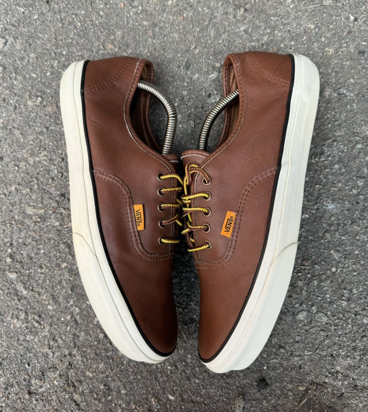 Vans Vans authentic era leather men casual shoes 11 us Size US 11 / EU 44 - 4 Thumbnail
