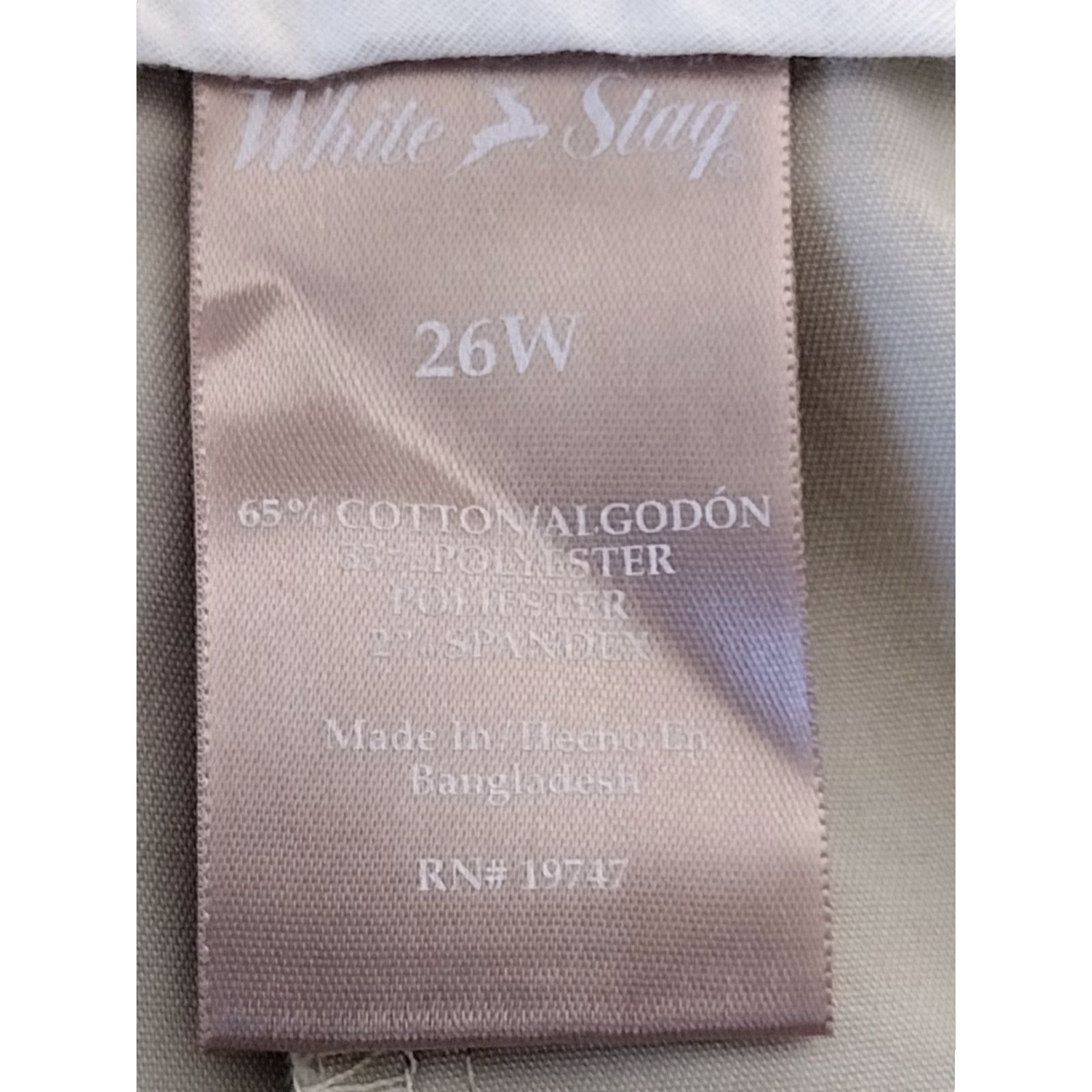 Vintage VINTAGE White Stag Khaki Shorts Chino Style Beige 26W Women Adults Regular Plus Size XS? Size 26" / US 2 / IT 38 - 5 Thumbnail