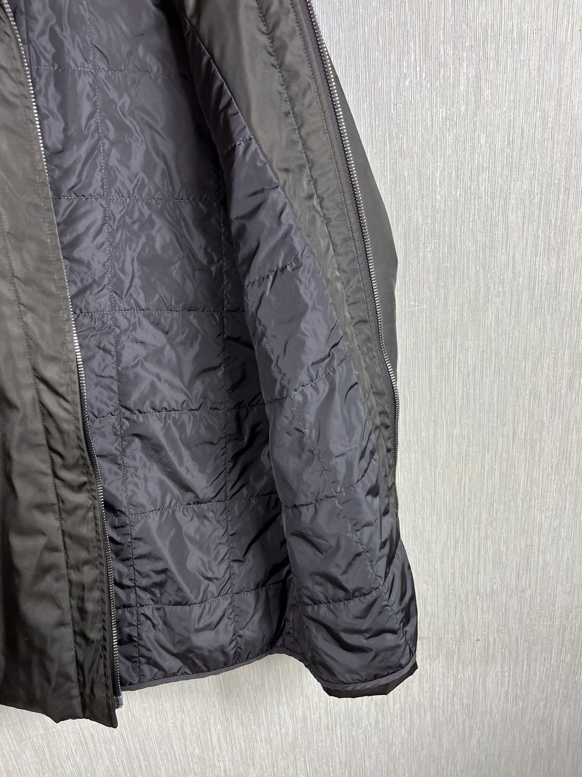 Prada Prada nylon classic jacket coat with leather casual italy Size M / US 6-8 / IT 42-44 - 23 Thumbnail