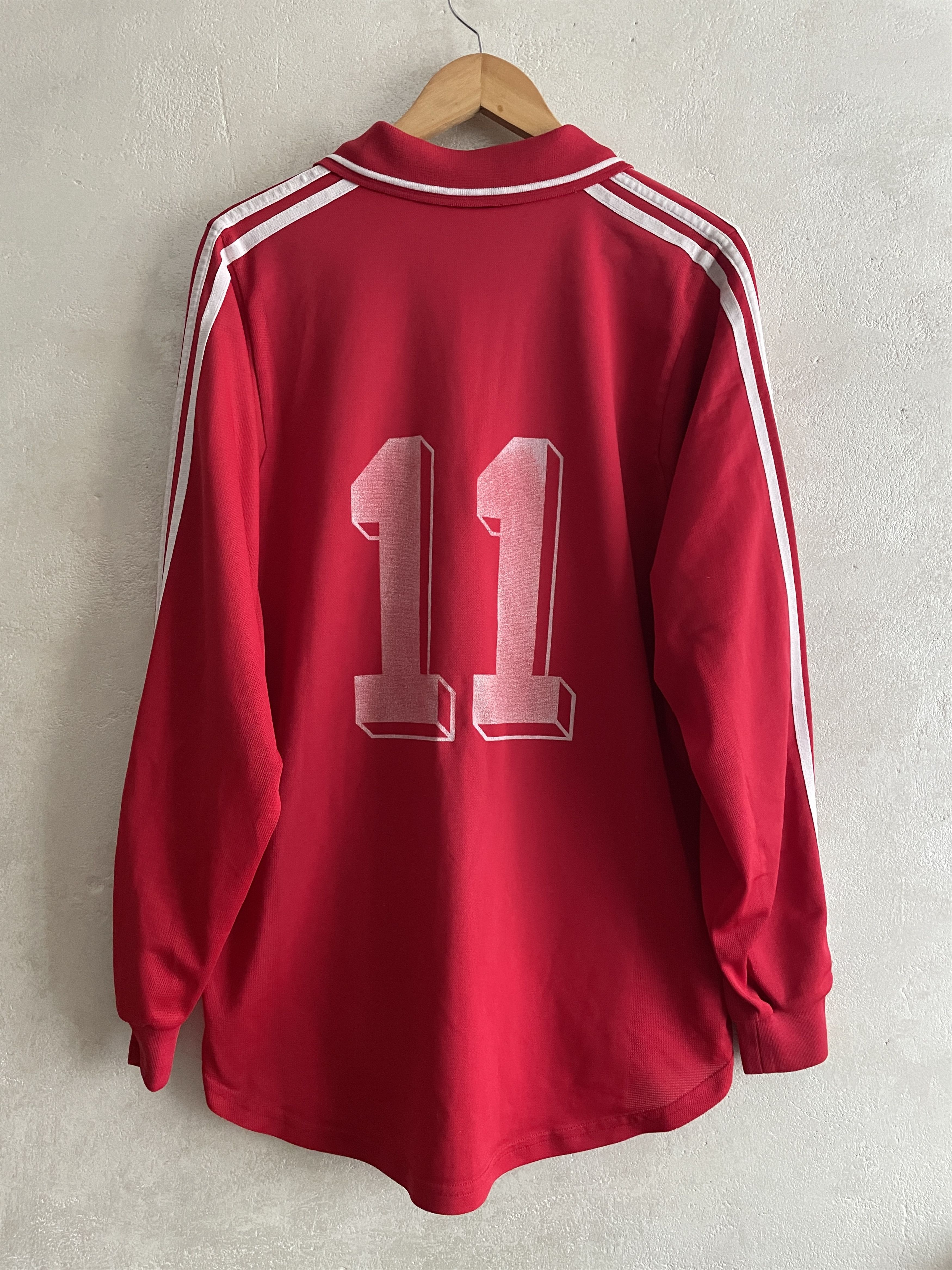 Adidas Vintage Adidas Template 90s Football Shirt Soccer Jersey Size US XL / EU 56 / 4 - 2 Thumbnail