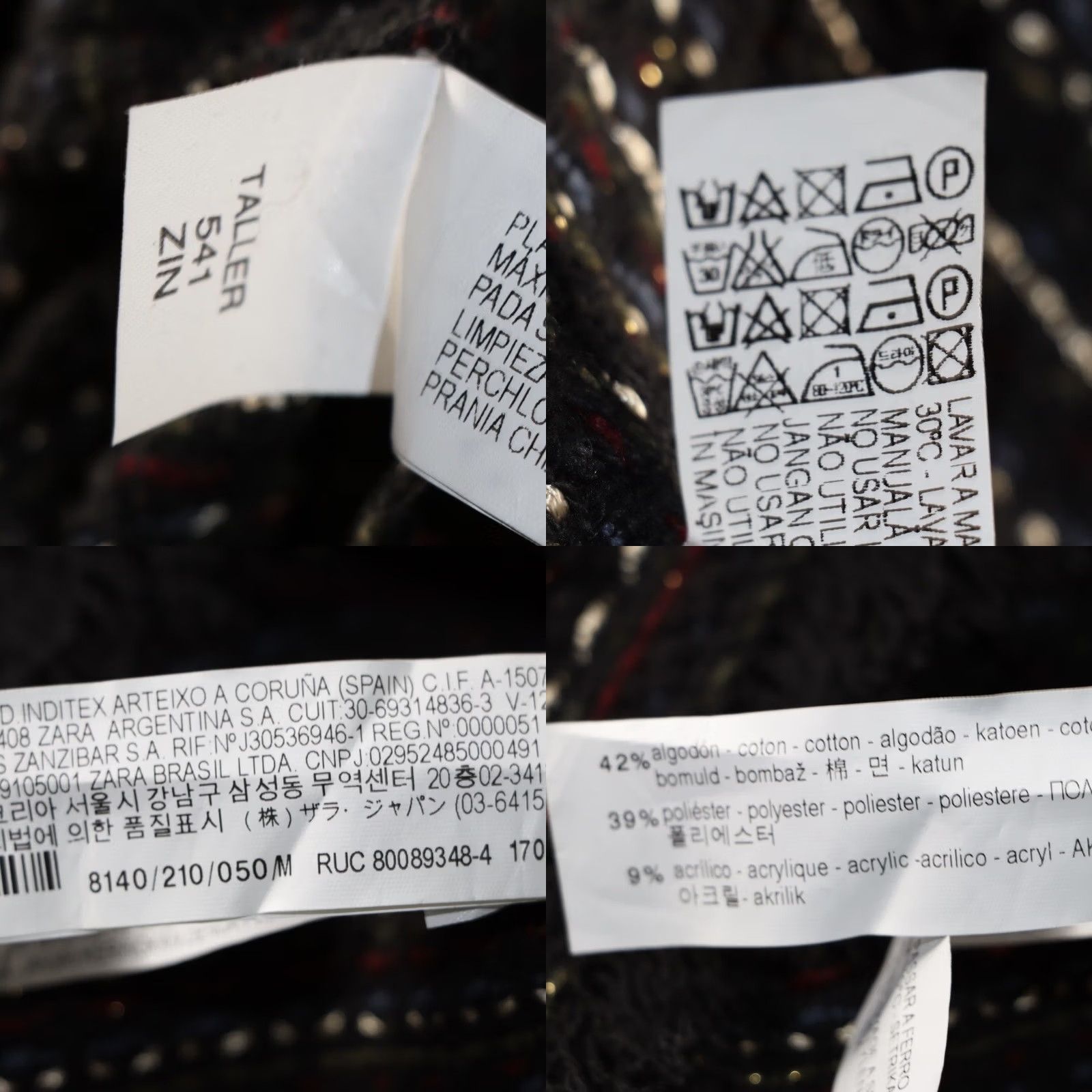 Zara VINTAGE: No? (Note: Remove question mark) Size M / US 6-8 / IT 42-44 - 8 Thumbnail