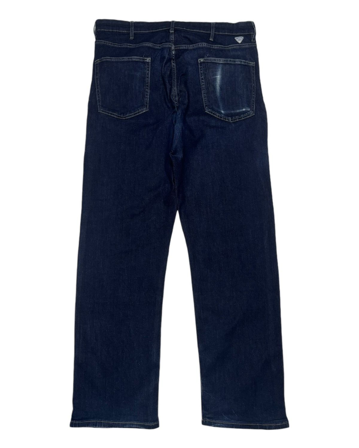Japanese Brand OUTDOOR PRODUCTS CASUAL BLUE DENIM JEANS Size US 35 - 8 Thumbnail