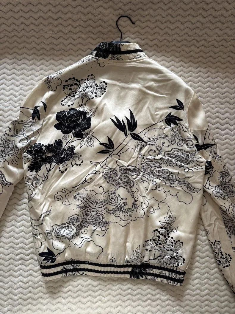 Saint Laurent Paris YSL SS22 Silk Floral Print Jacket. Size US M / EU 48-50 / 2 - 2 Thumbnail