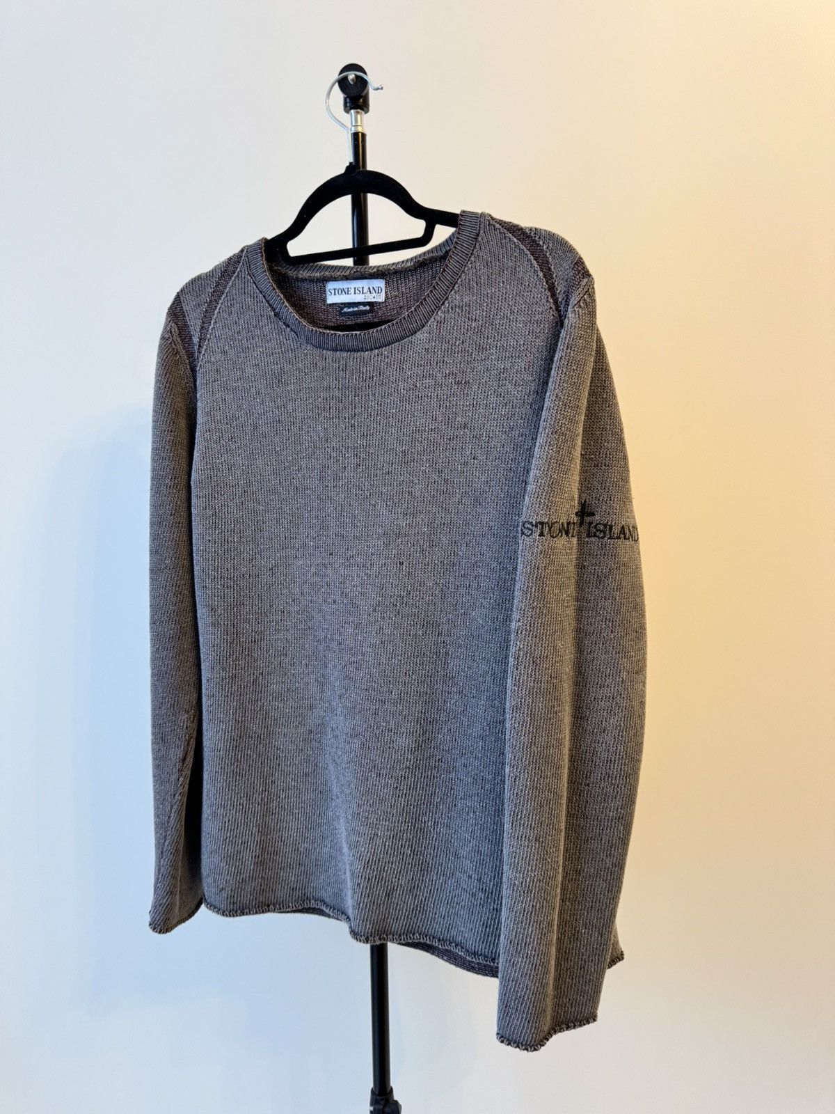 Stone Island × Vintage Vintage Stone Island knitted sweater Size US M / EU 48-50 / 2 - 1 Thumbnail