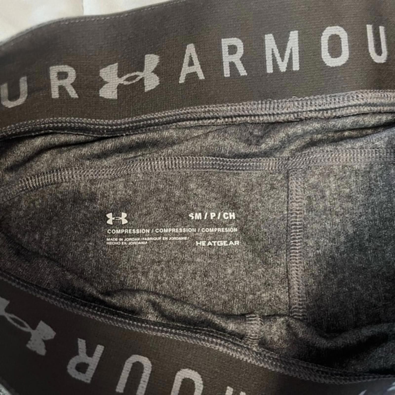 Under Armour Under Armour HeatGear Compression Leggings Womens Small Size 28" / US 6 / IT 42 - 3 Thumbnail