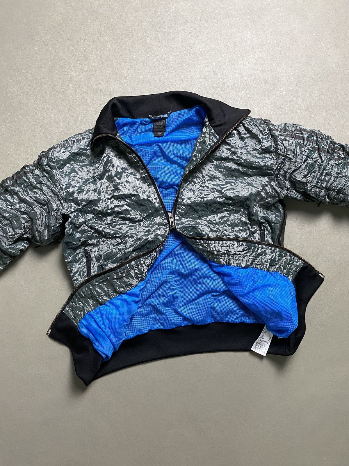 Adidas × Vintage Vintage Adidas Metal Track Jacket Size US M / EU 48-50 / 2 - 5 Thumbnail