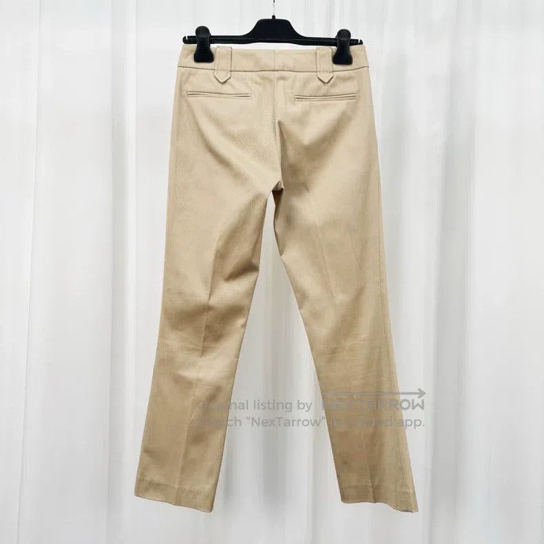 Gucci Gucci Double gold buckle light khaki casual trousers Size US 38 / EU 54 - 2 Thumbnail