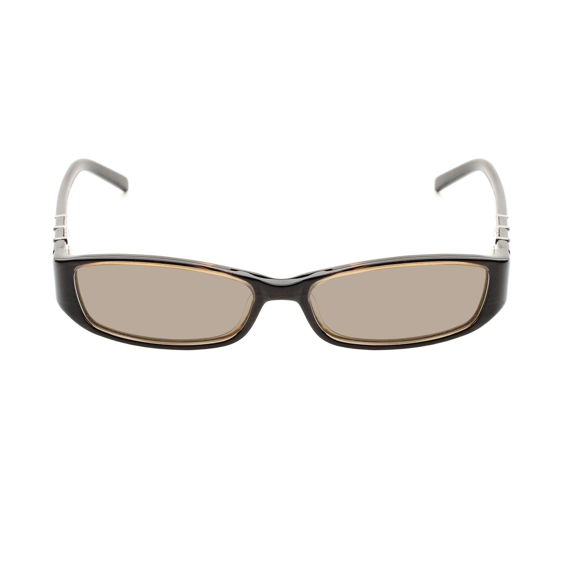 Valentino Valentino '90s Brown Crystals Plastic Sunglasses Size ONE SIZE - 1 Thumbnail