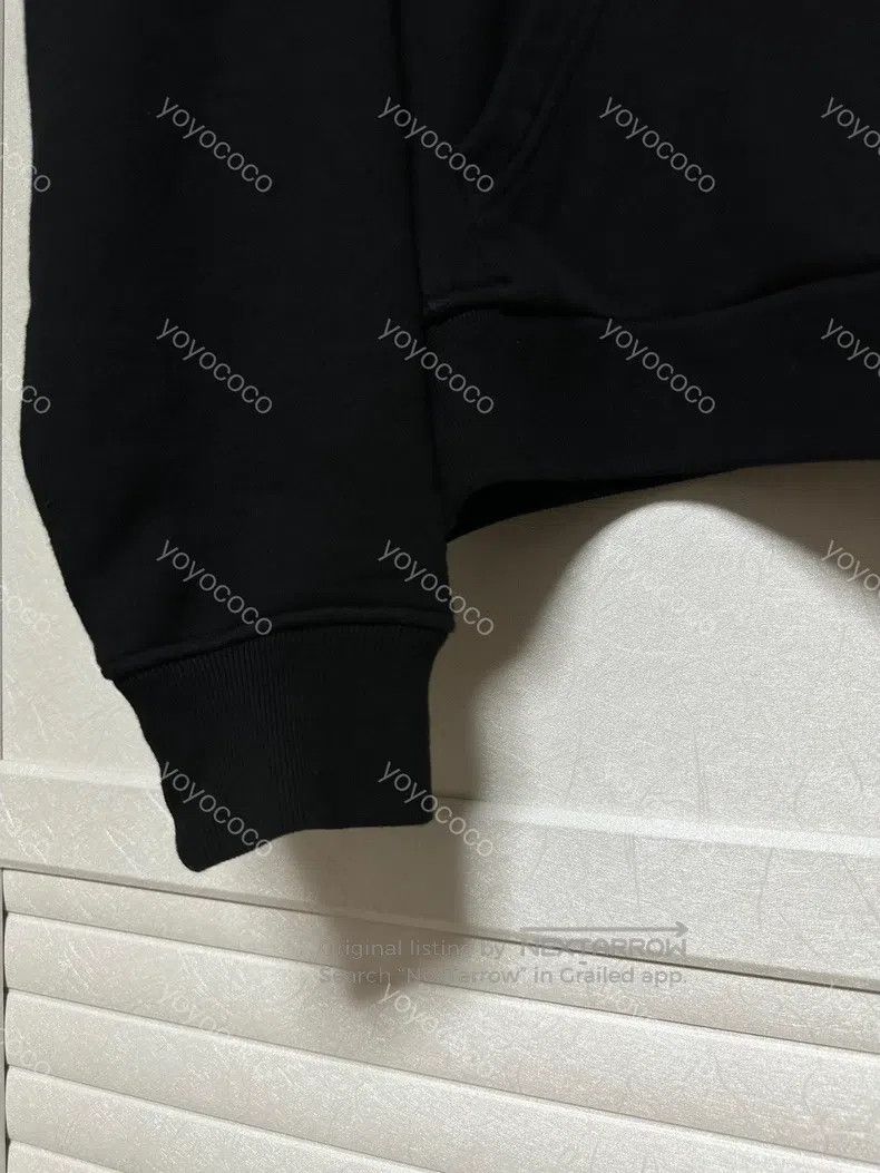 Fear of God Fear of God Dark black slit hoodie sweatshirt Size US M / EU 48-50 / 2 - 5 Thumbnail