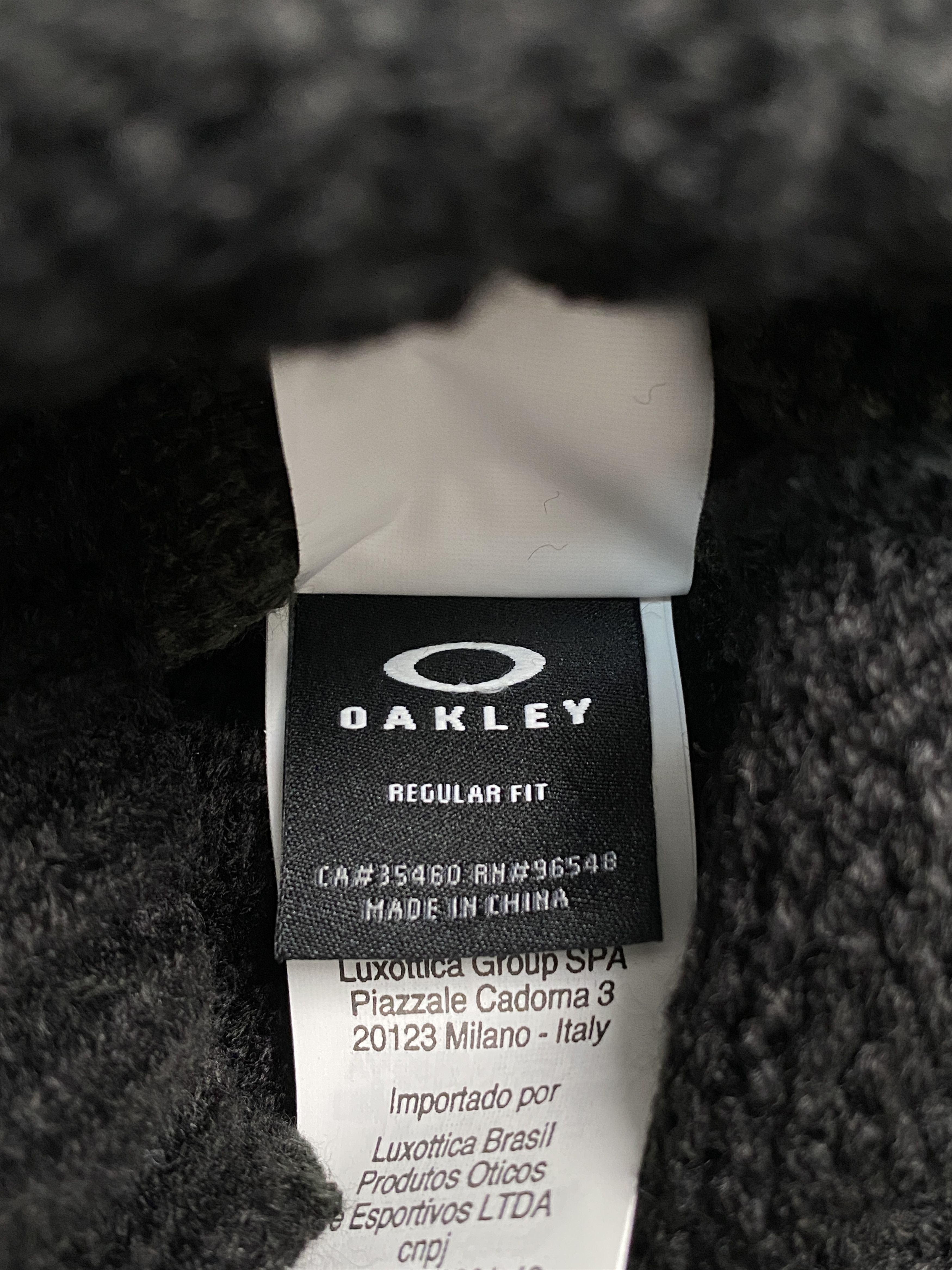 Oakley Deadstock Oakley Embroidered Floppy Black Beanie OS Size ONE SIZE - 6 Thumbnail