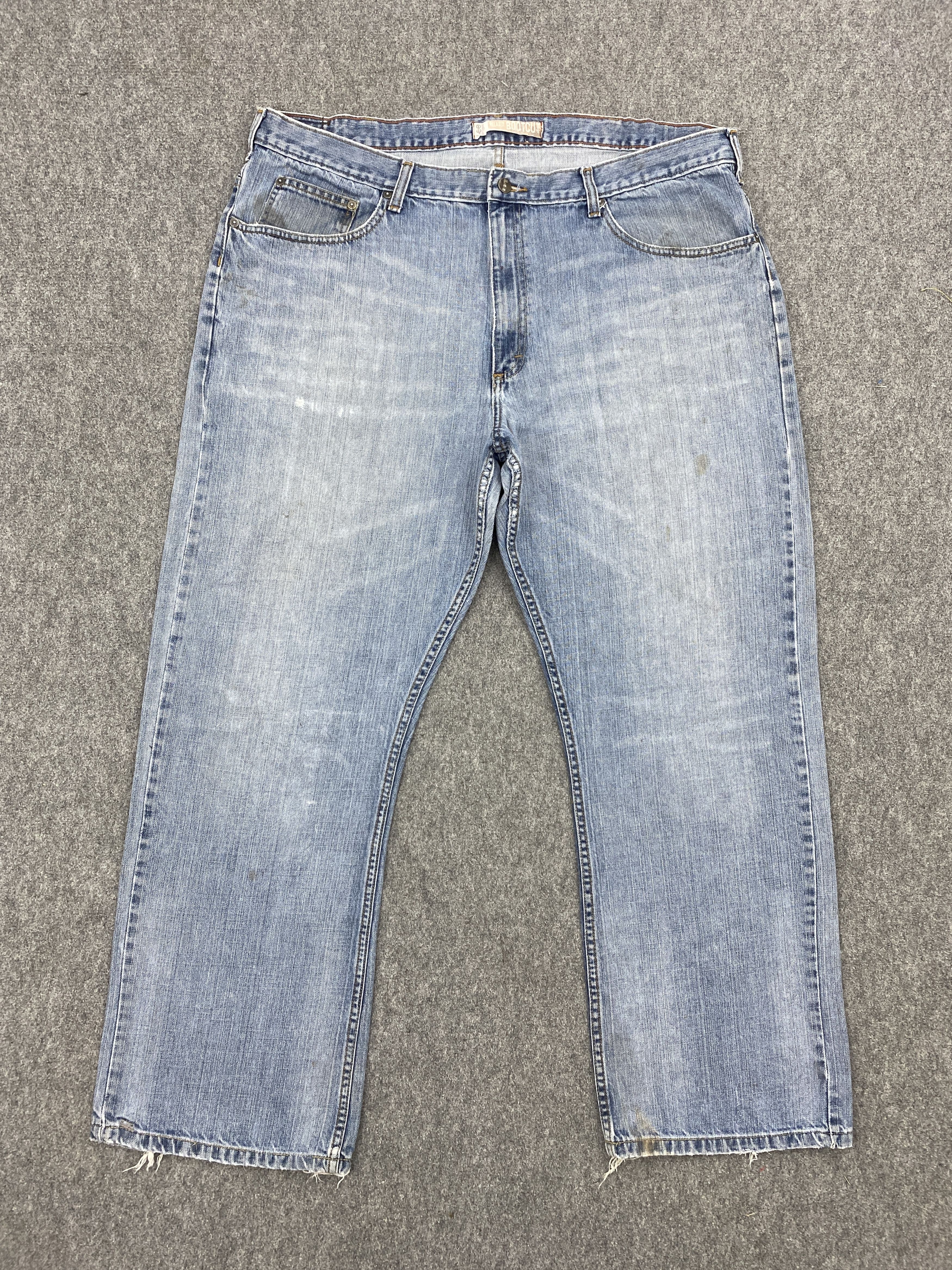 image of Lee Relaxed Bootcut Jeans in Blue Denim, Men's (Size 41)