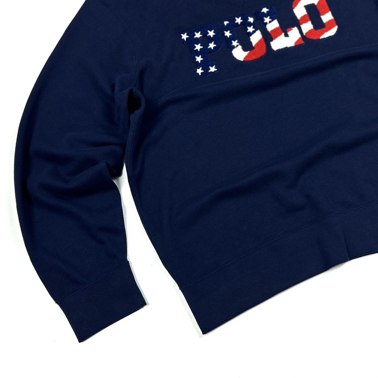 Polo Ralph Lauren Men’s Polo Ralph Lauren USA Flag Blue Cotton Sweatshirt - XL Size US XL / EU 56 / 4 - 6 Thumbnail