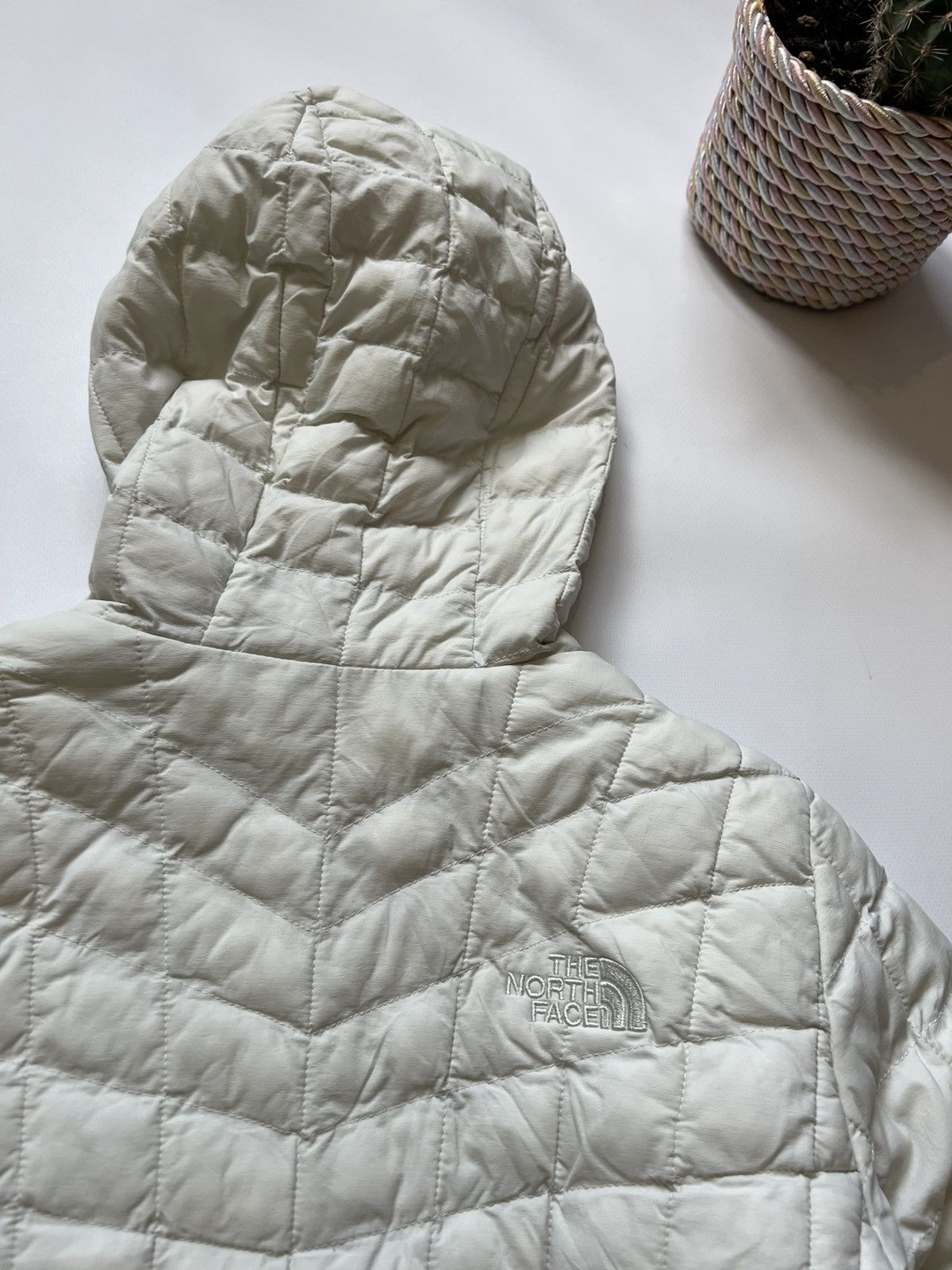 The North Face The North Face Down Full Zip Jacket Micropuffer Winter White Size S / US 4 / IT 40 - 10 Thumbnail