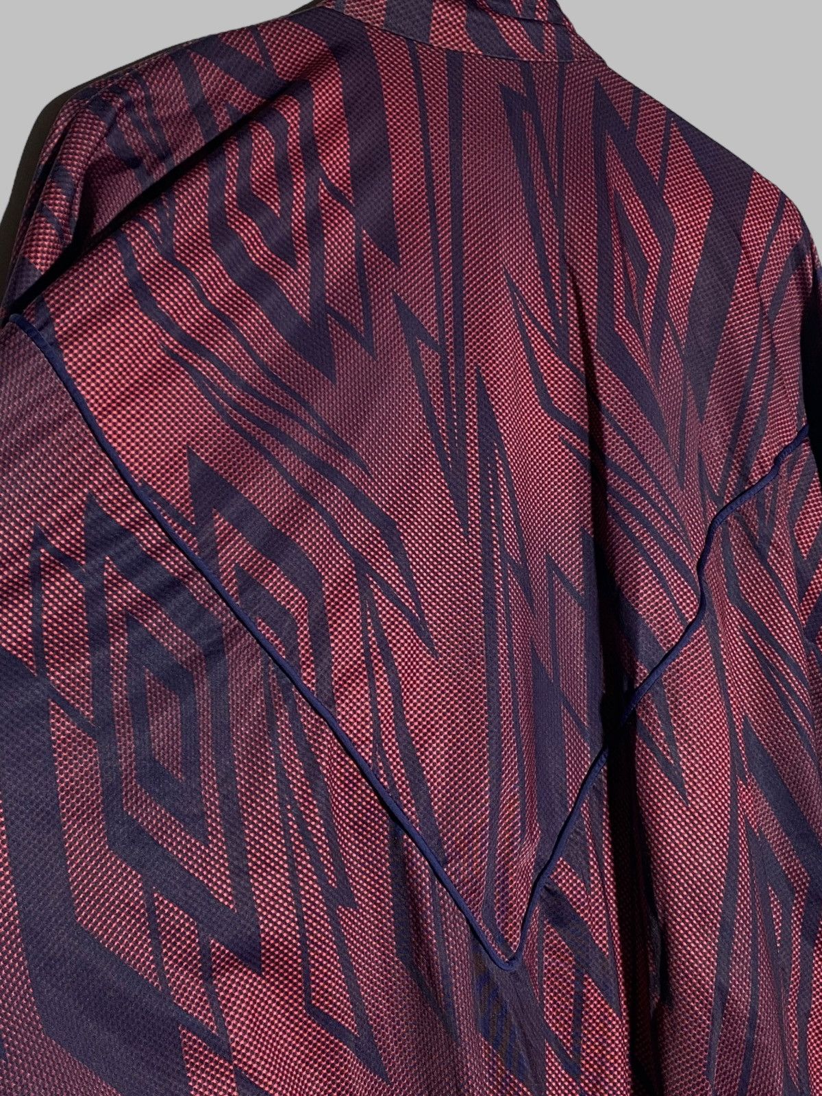 Umbro Vintage 90s Ajax Amsterdam Jacket Red Navy Retro Football Size US XL / EU 56 / 4 - 7 Thumbnail