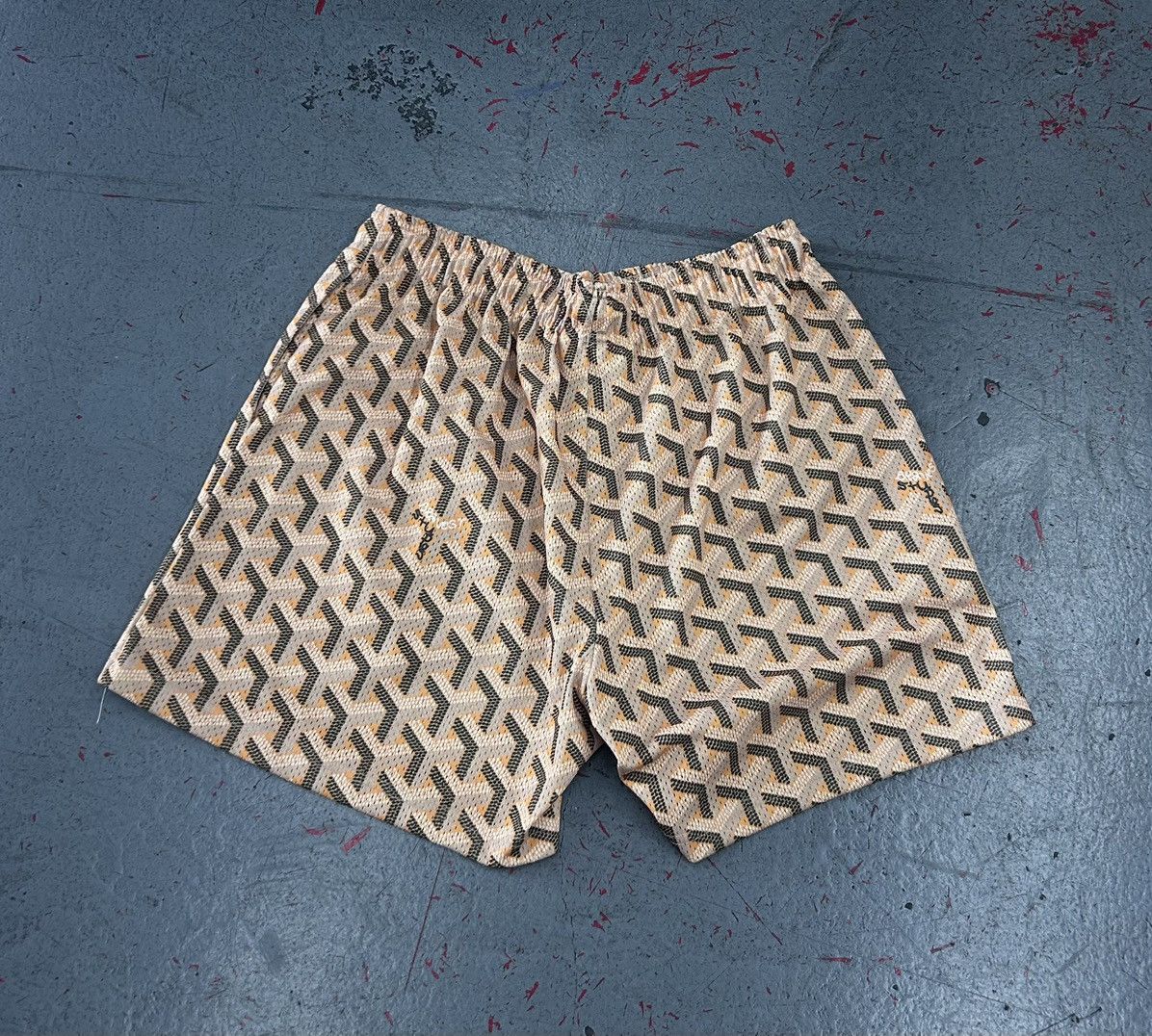 Bravest Studios Bravest Studios Orange Goyard Shorts Size XL Size US 36 / EU 52 - 4 Thumbnail
