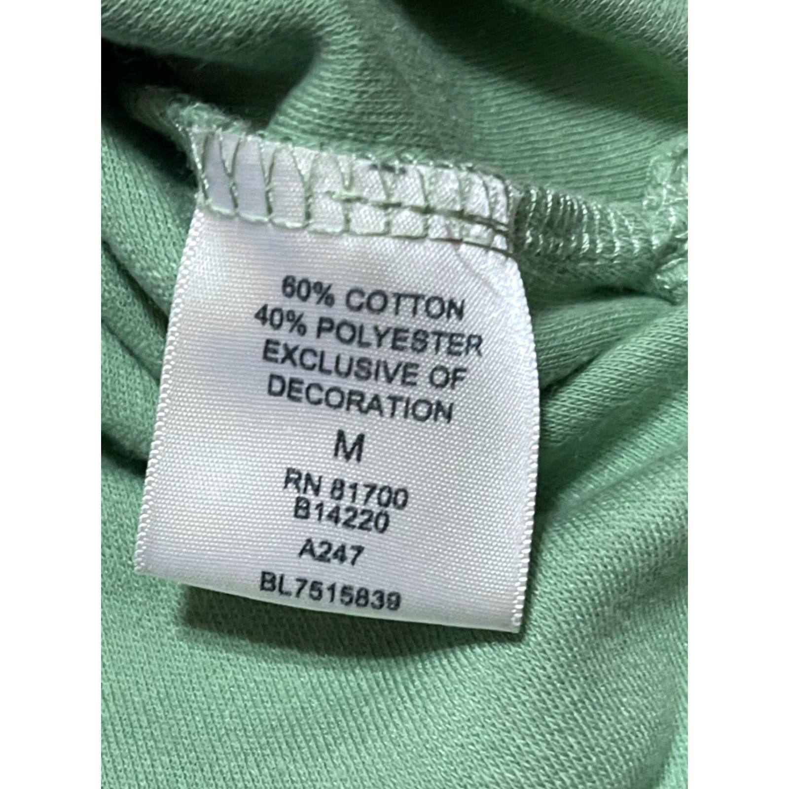 Blair Blair Shirt Womens Medium Green White V-neck 3/4 Sleeve Casual Regular T-Shirt Shirt Womens Size M Vintage No Size M / US 6-8 / IT 42-44 - 7 Thumbnail