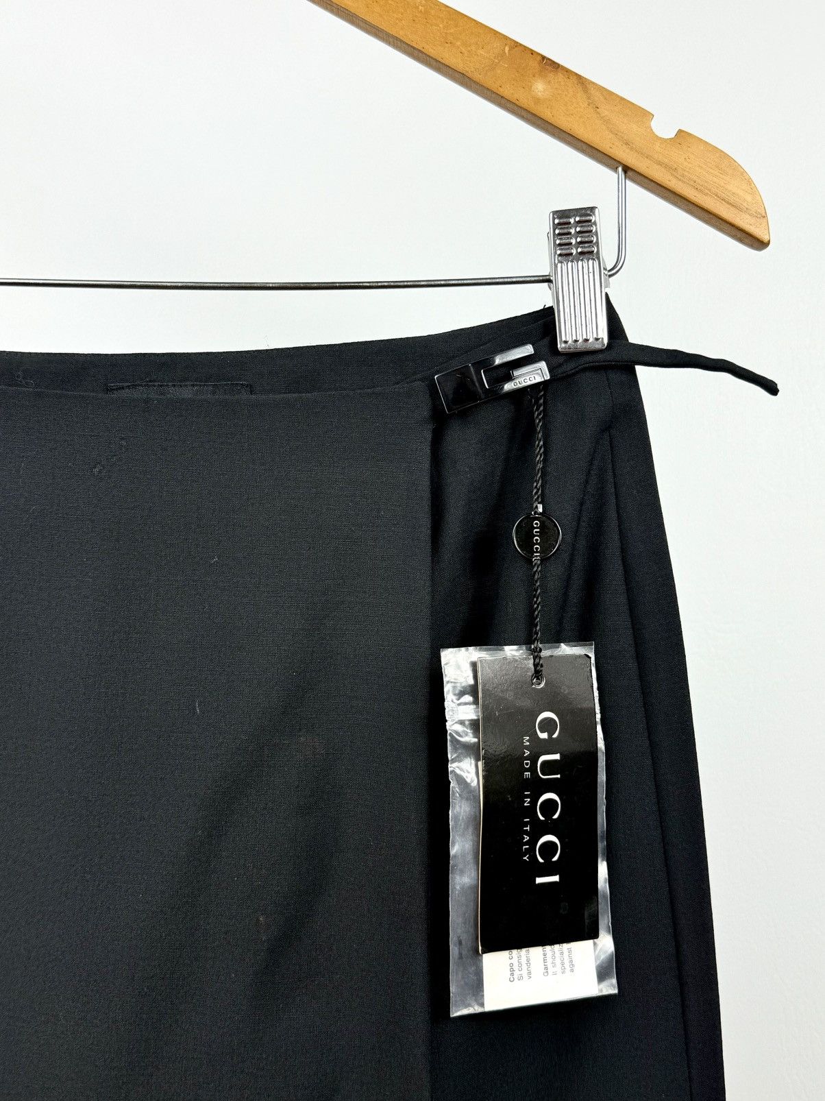 Gucci Gucci - Tom Ford - SS/1998 - G - Logo - Wrap Skirt Size 26" / US 2 / IT 38 - 6 Thumbnail
