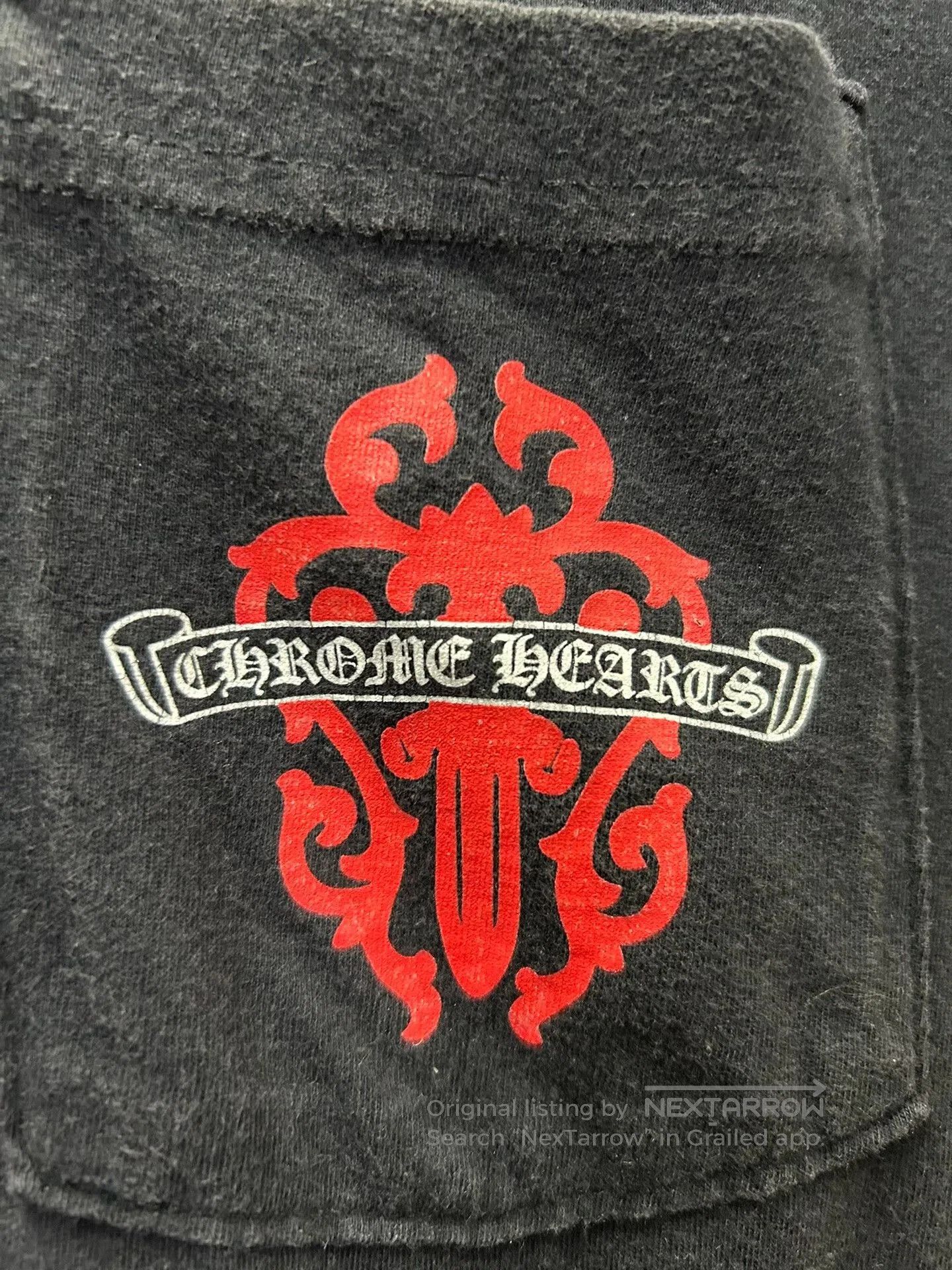 Chrome Hearts Chrome Hearts Red Sword Vine T-Shirt. Size US XXL / EU 58 / 5 - 7 Thumbnail