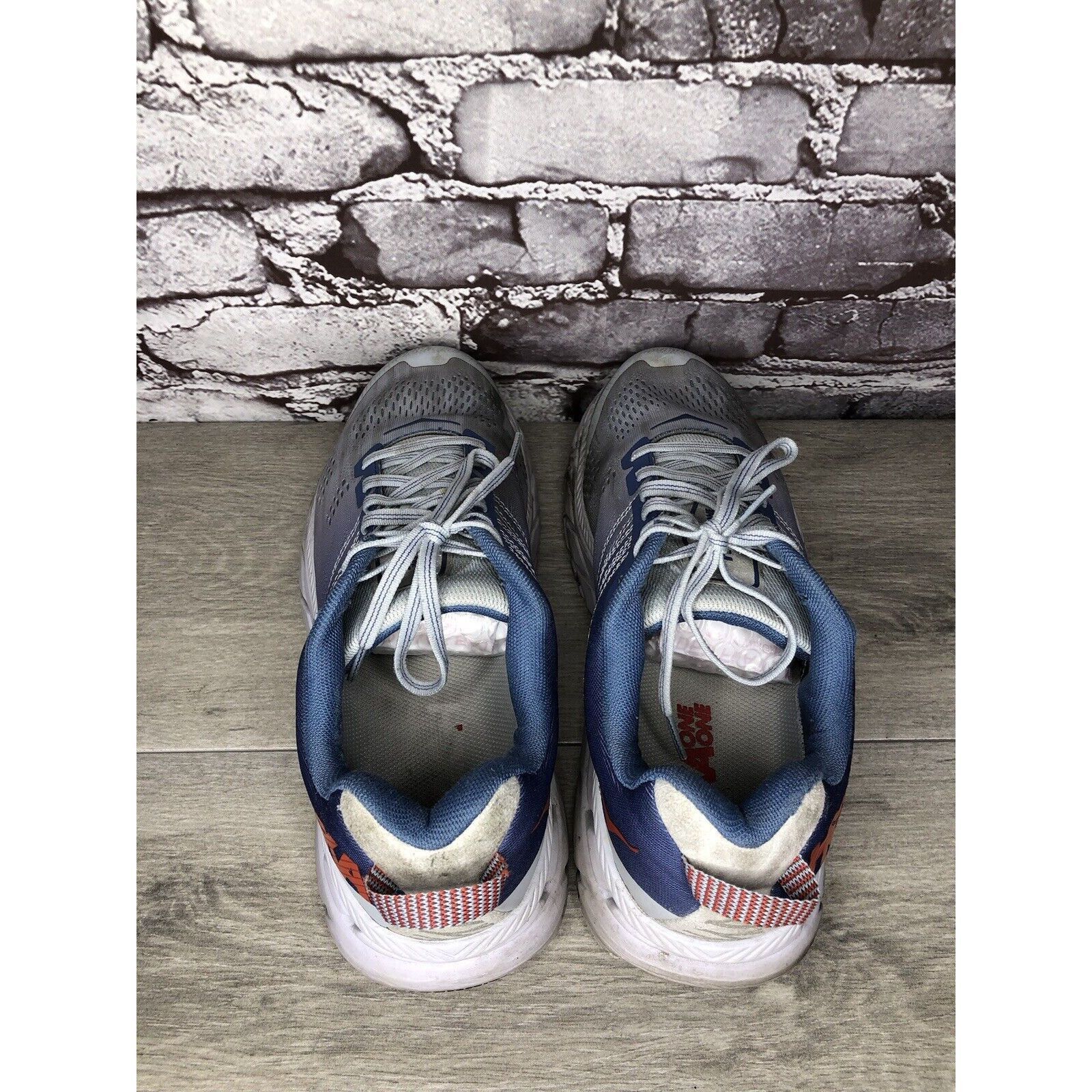 Hoka Hoka One One Clifton 6 Plein Air Moonlight Blue Synthetic Ru Size US 11 / IT 41 - 20 Thumbnail