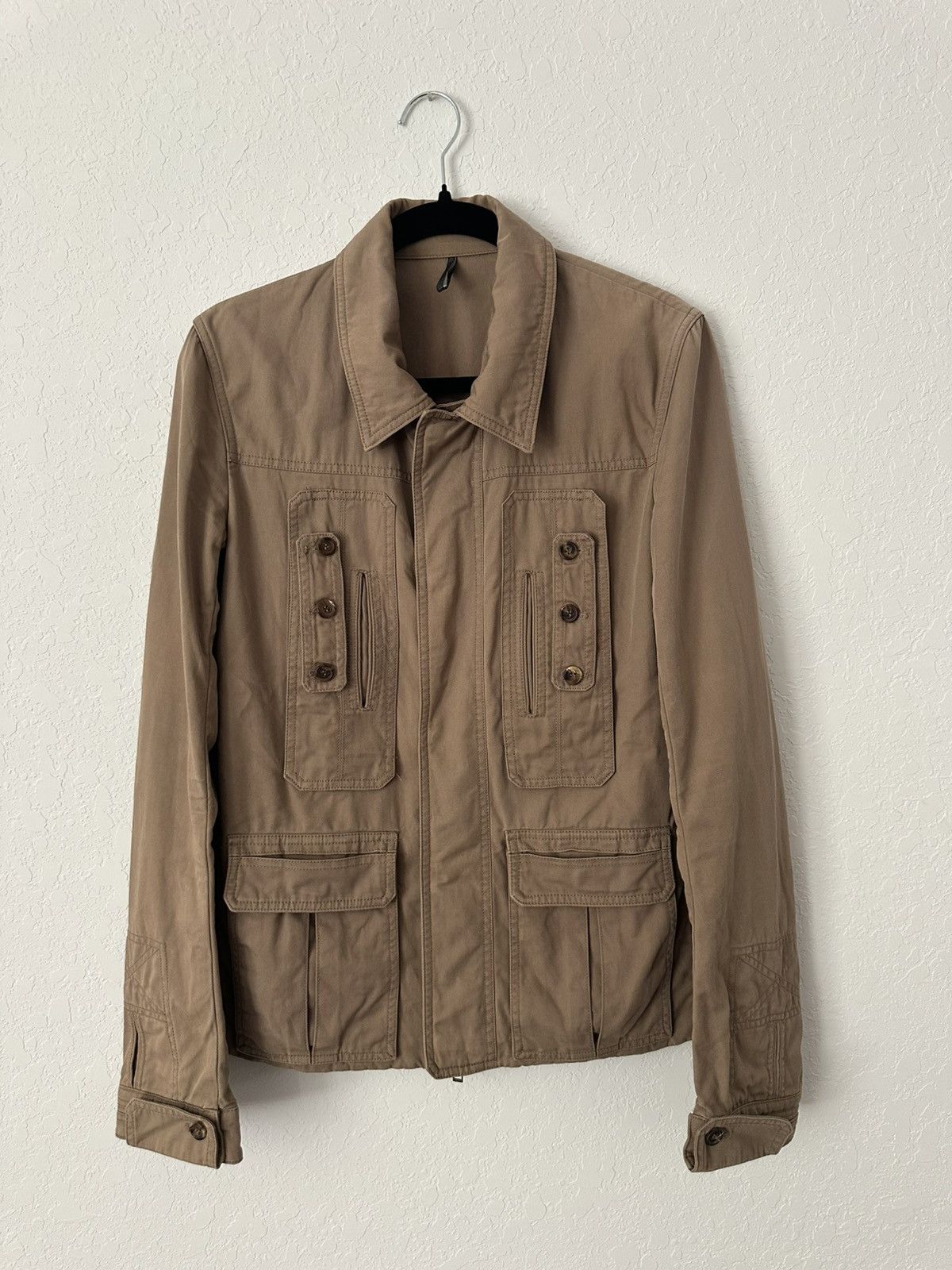 Dior Dior SS06 Safari Jacket by Hedi Slimane Size US M / EU 48-50 / 2 - 2 Thumbnail