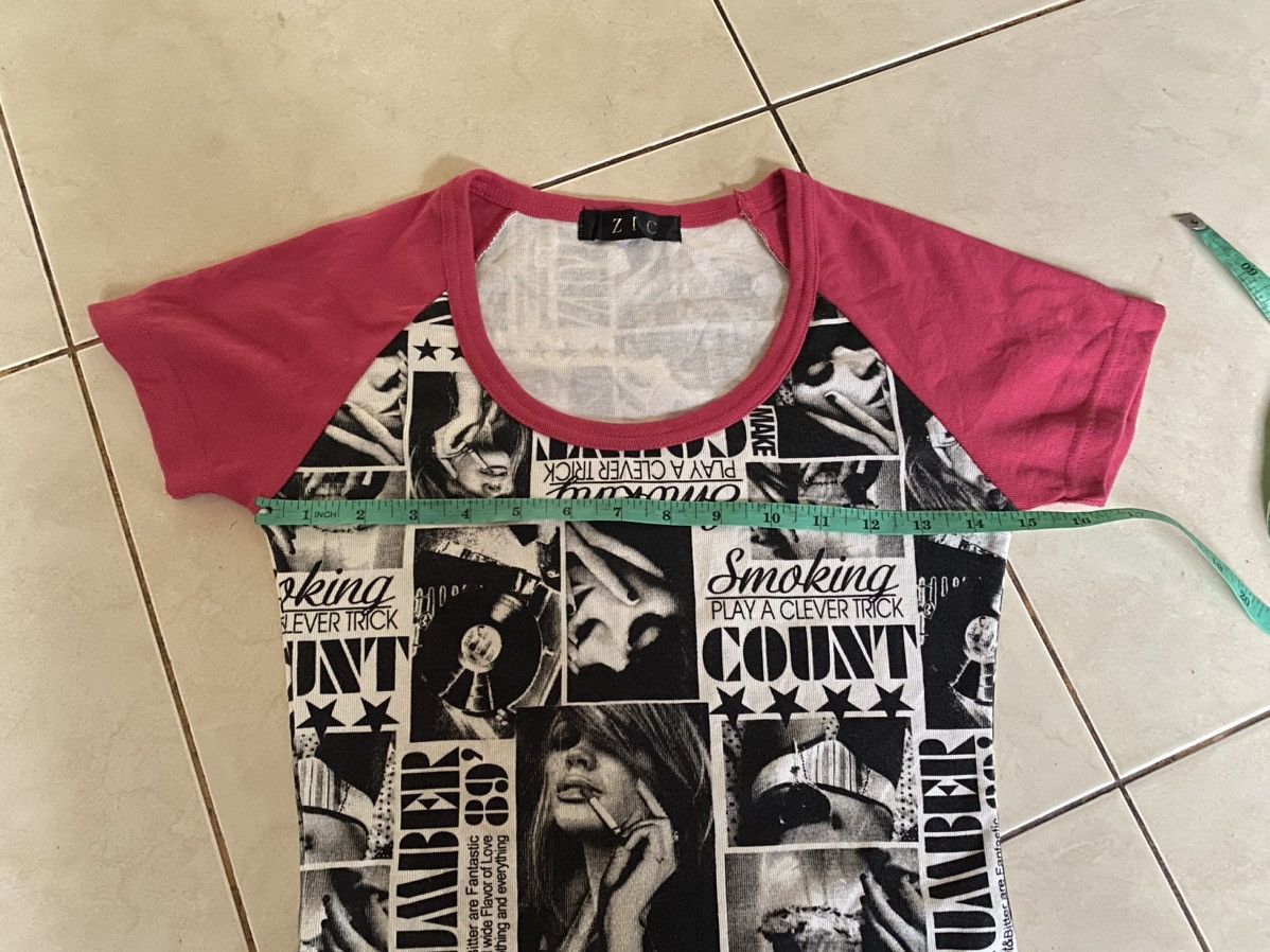 Hysteric Glamour × Japanese Brand Zic woman tshirt Size M / US 6-8 / IT 42-44 - 6 Thumbnail