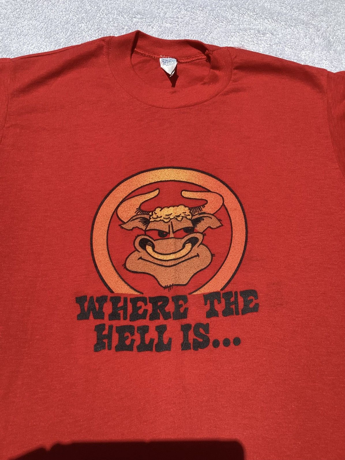 Vintage 80s where the hell is Laughlin Nevada single stitch Vtg Tee Size US M / EU 48-50 / 2 - 2 Thumbnail