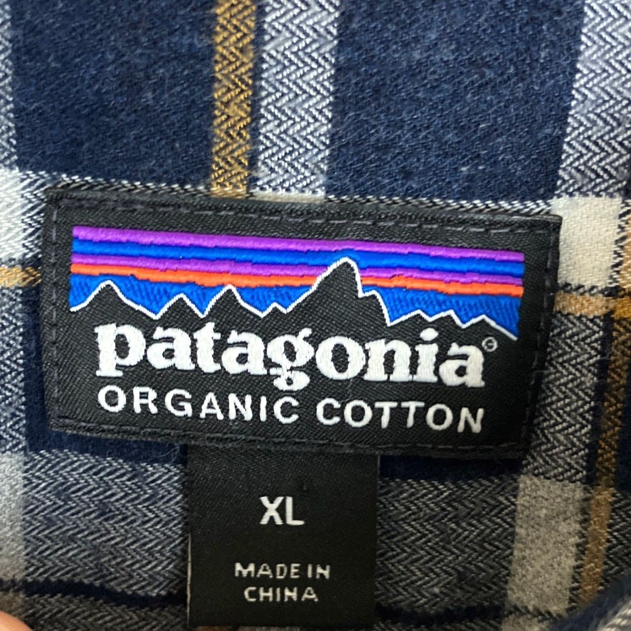 Patagonia Patagonia Shirt Plaid Multi Tartan Organic Cotton Button-Down XL Mens Blue Flannel Casual Workwear Size US XL / EU 56 / 4 - 6 Thumbnail