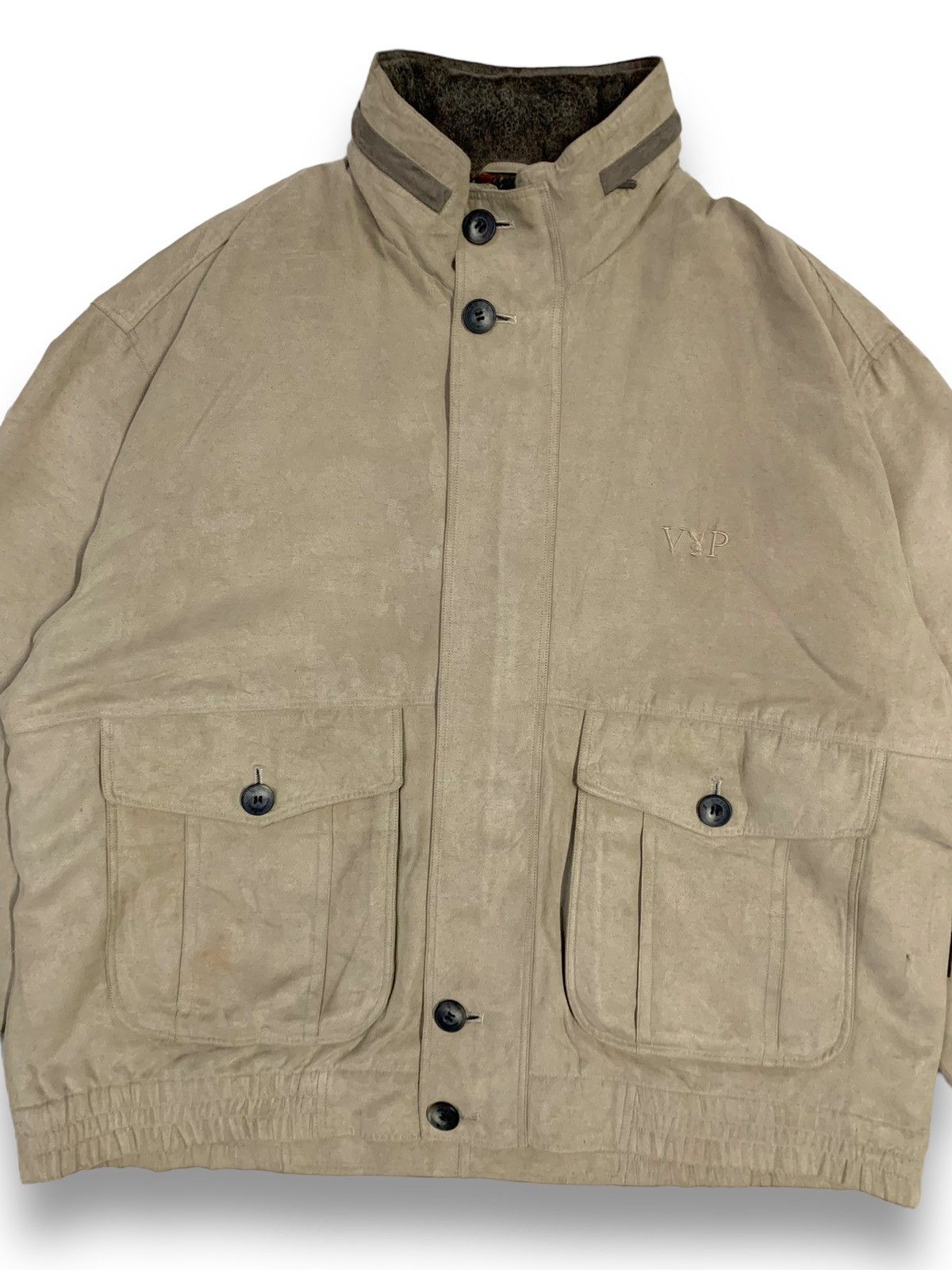 Playboy × Supreme Vintage Playboy VIP Multi-pocket Checked Lined Bomber Jacket Size US L / EU 52-54 / 3 - 4 Thumbnail