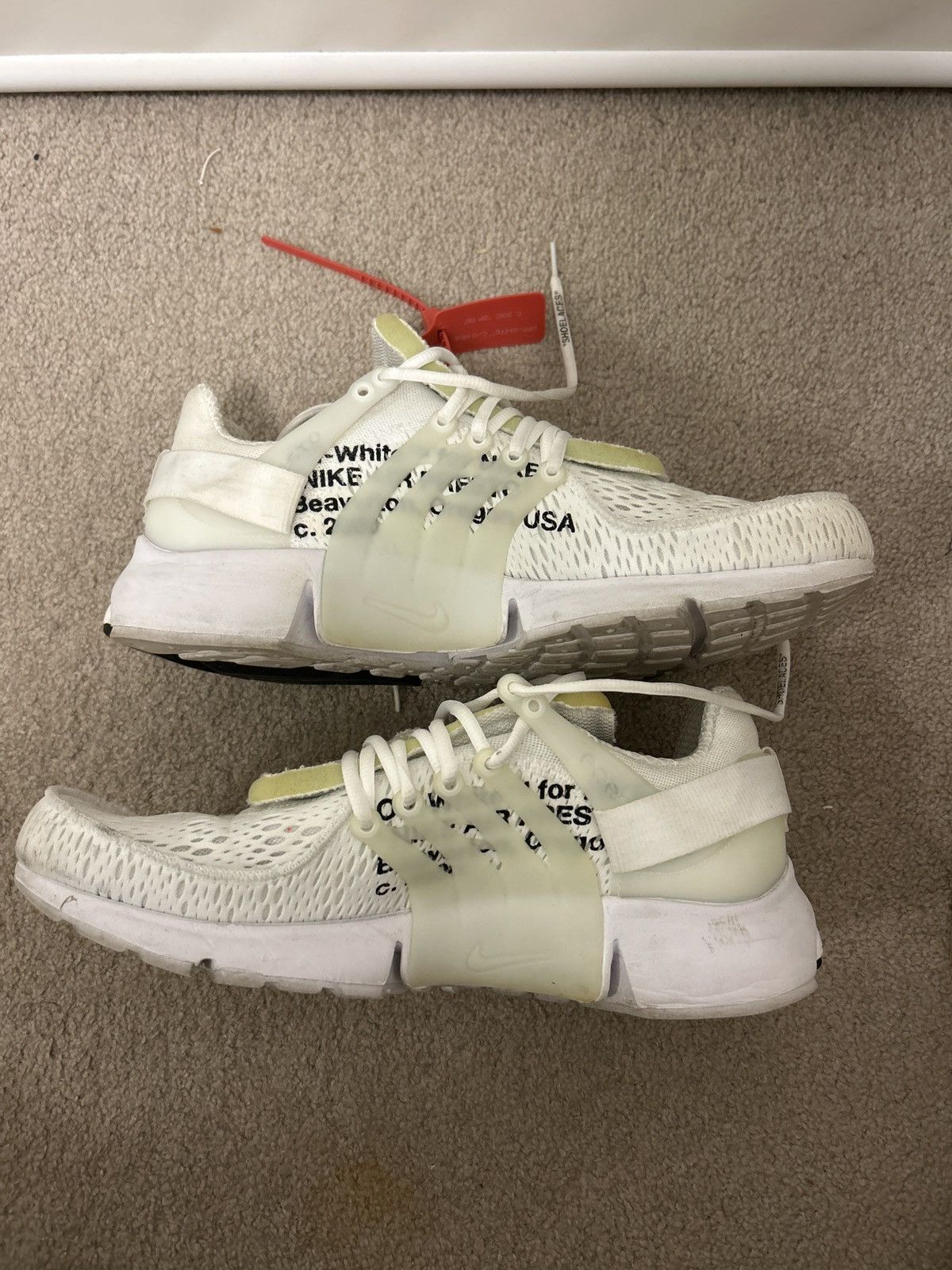 Nike Nike Air Presto Off-White (2018) Size US 13 / EU 46 - 13 Thumbnail