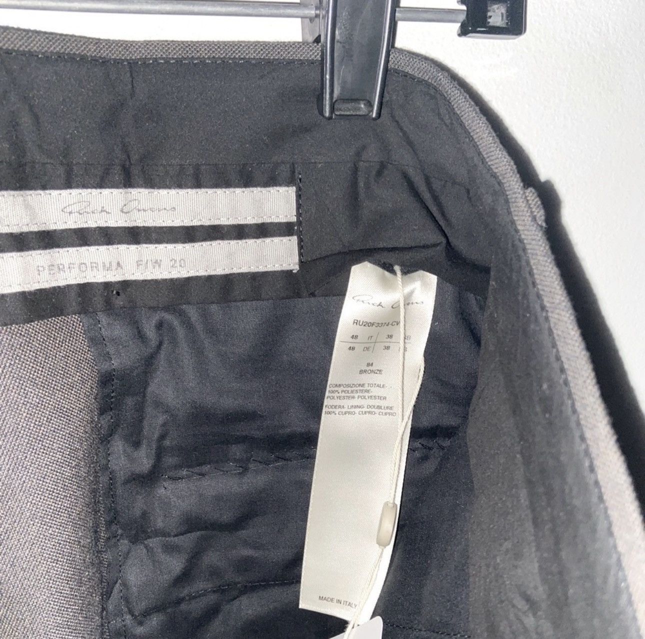 Rick Owens Rick Owens Performa F/W 20 Trousers Bronze 48​​​​​ Size US 32 / EU 48 - 7 Thumbnail