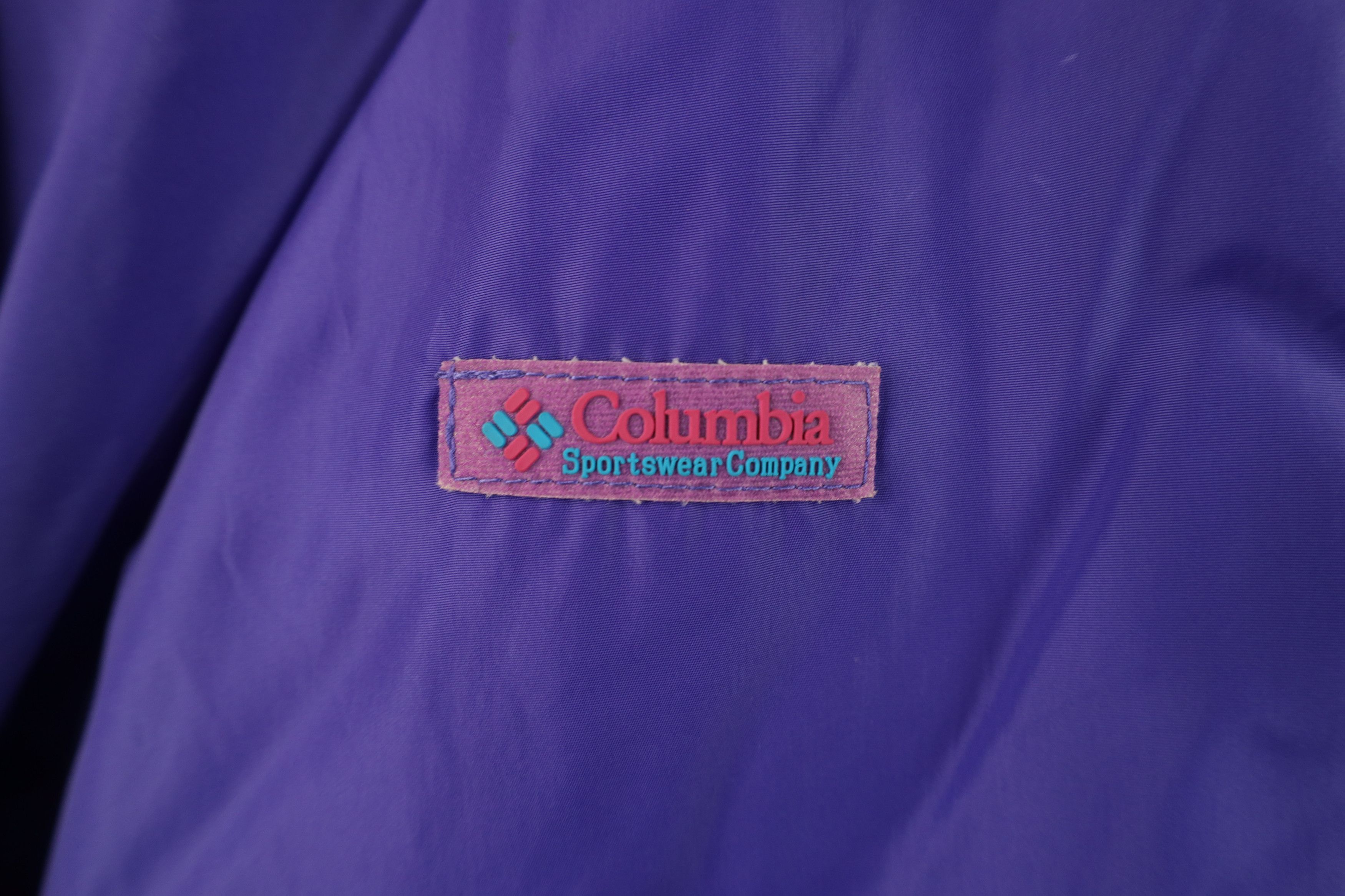 Columbia Vintage 90s Columbia Reversible Puffer Bomber Jacket Coat Size L / US 10 / IT 46 - 4 Thumbnail