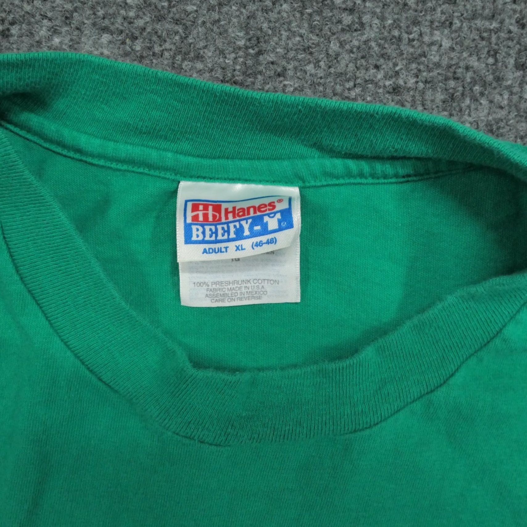 Vintage VINTAGE Spring Air T Shirt Mens XL Green Cotton Graphic Print 90s Mens Size US XL / EU 56 / 4 - 4 Thumbnail
