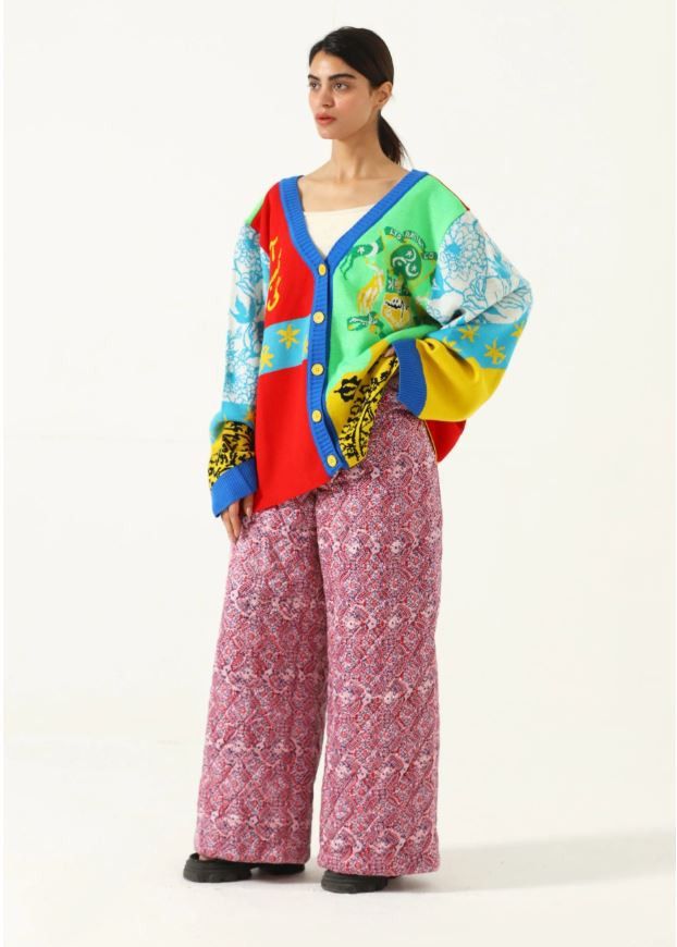 Other Rastah “Am I Free” Knit Cardigan – Size M – NWT Size US M / EU 48-50 / 2 - 6 Thumbnail
