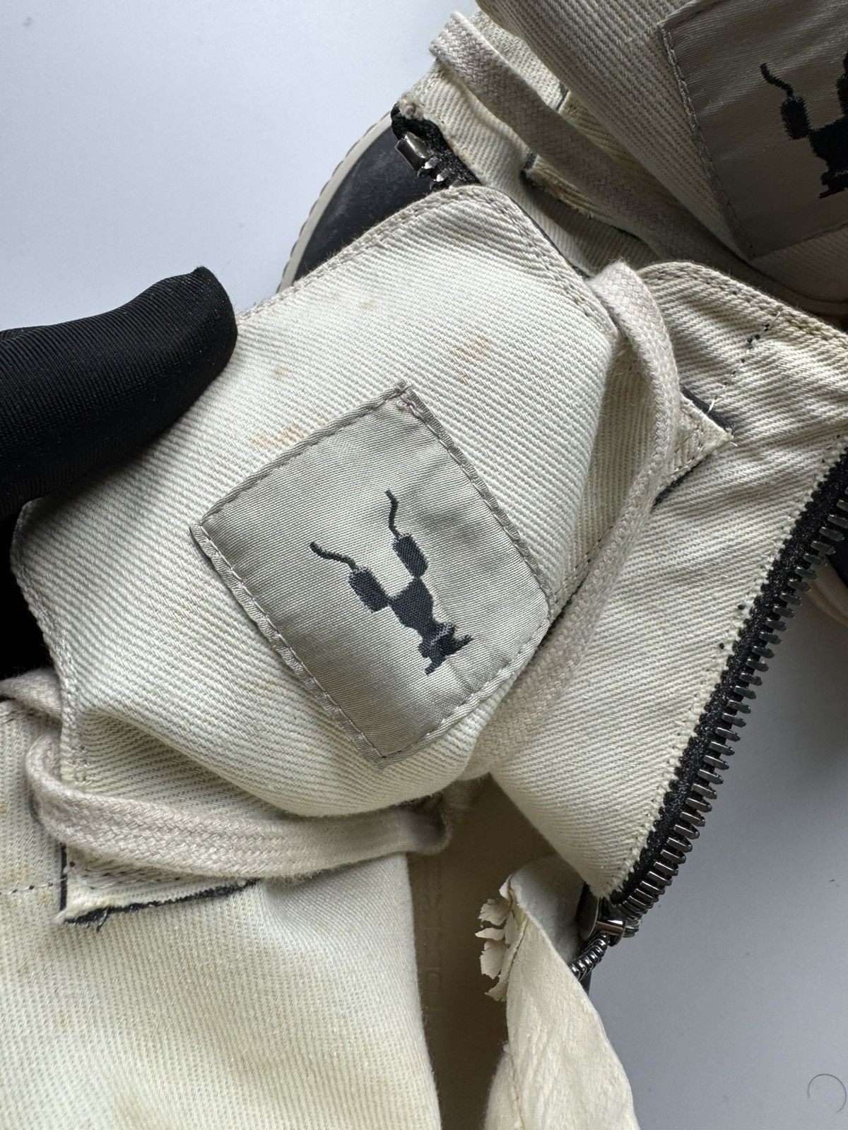 Rick Owens Drkshdw Rick Owens Drkshdw Vegan Ramones Size US 7 / EU 40 - 9 Thumbnail