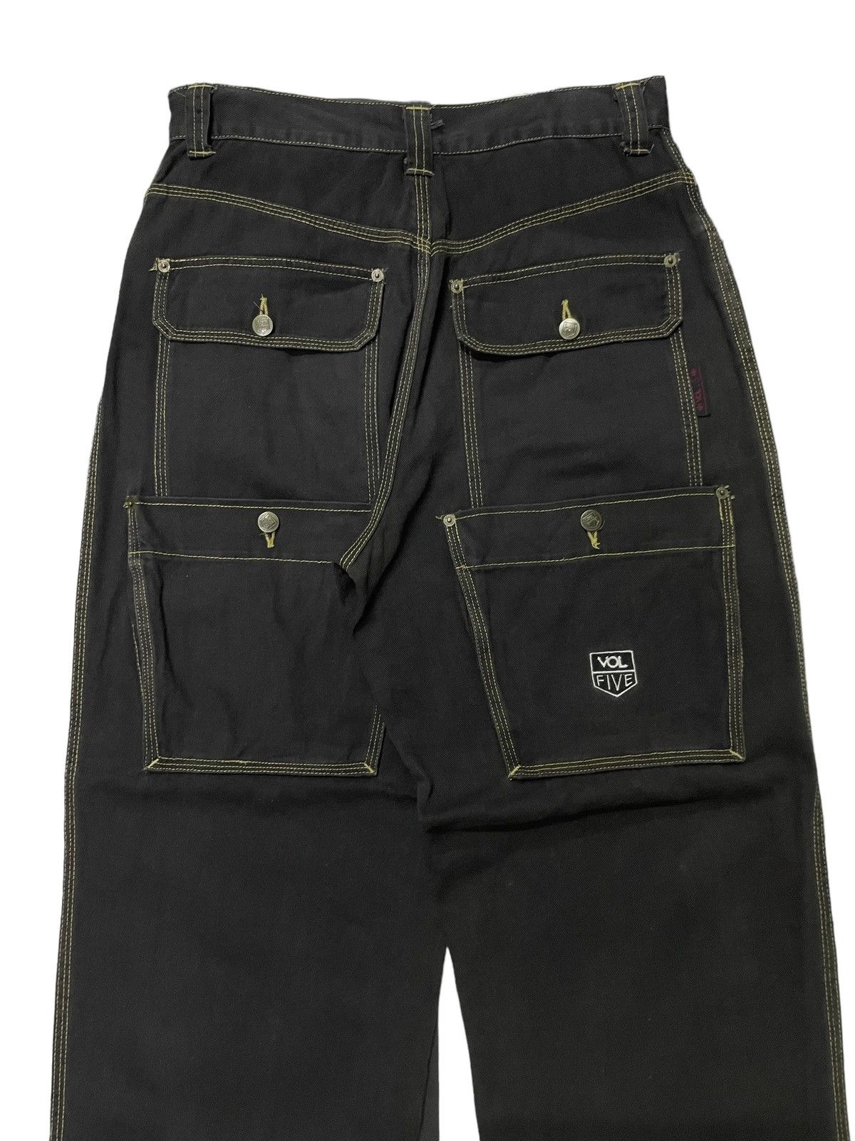 JNCO × Vintage Y2K Volume 5 Baggy Double Pocket Skate Rap Baggy Jeans Size US 32 / EU 48 - 4 Thumbnail