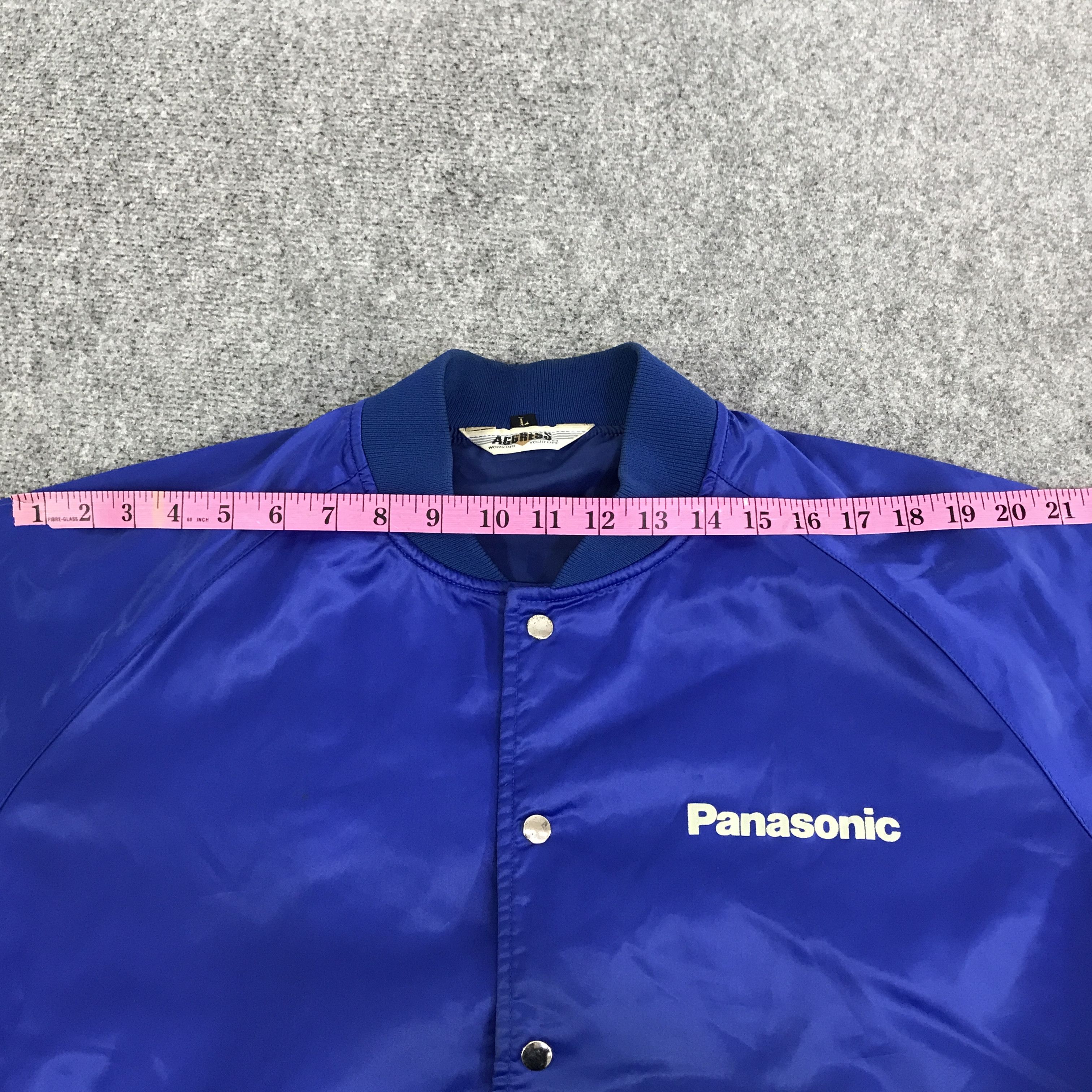 Japanese Brand Panasonic Snap Button jacket K116B17 Size US L / EU 52-54 / 3 - 5 Thumbnail