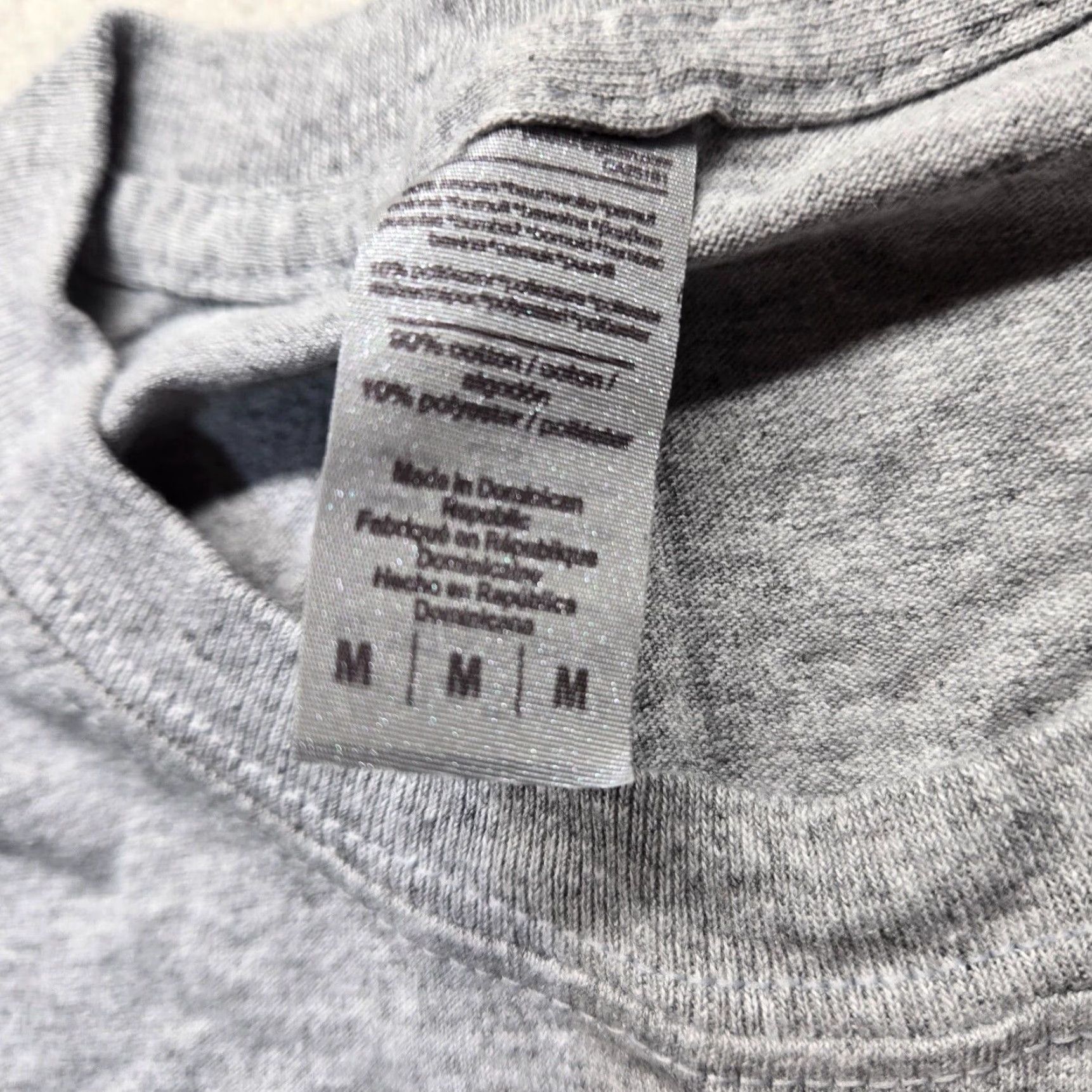 Gildan Gildan Shirt Basic T-Shirt Solid Snow Man Christmas Holiday Gray M Mens Size M / US 6-8 / IT 42-44 - 3 Thumbnail