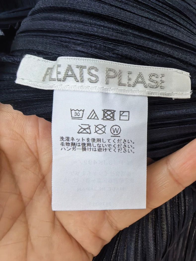 Issey Miyake Issey Miyake size:one size Blue pleated short-sleeved shir Size S / US 4 / IT 40 - 3 Thumbnail