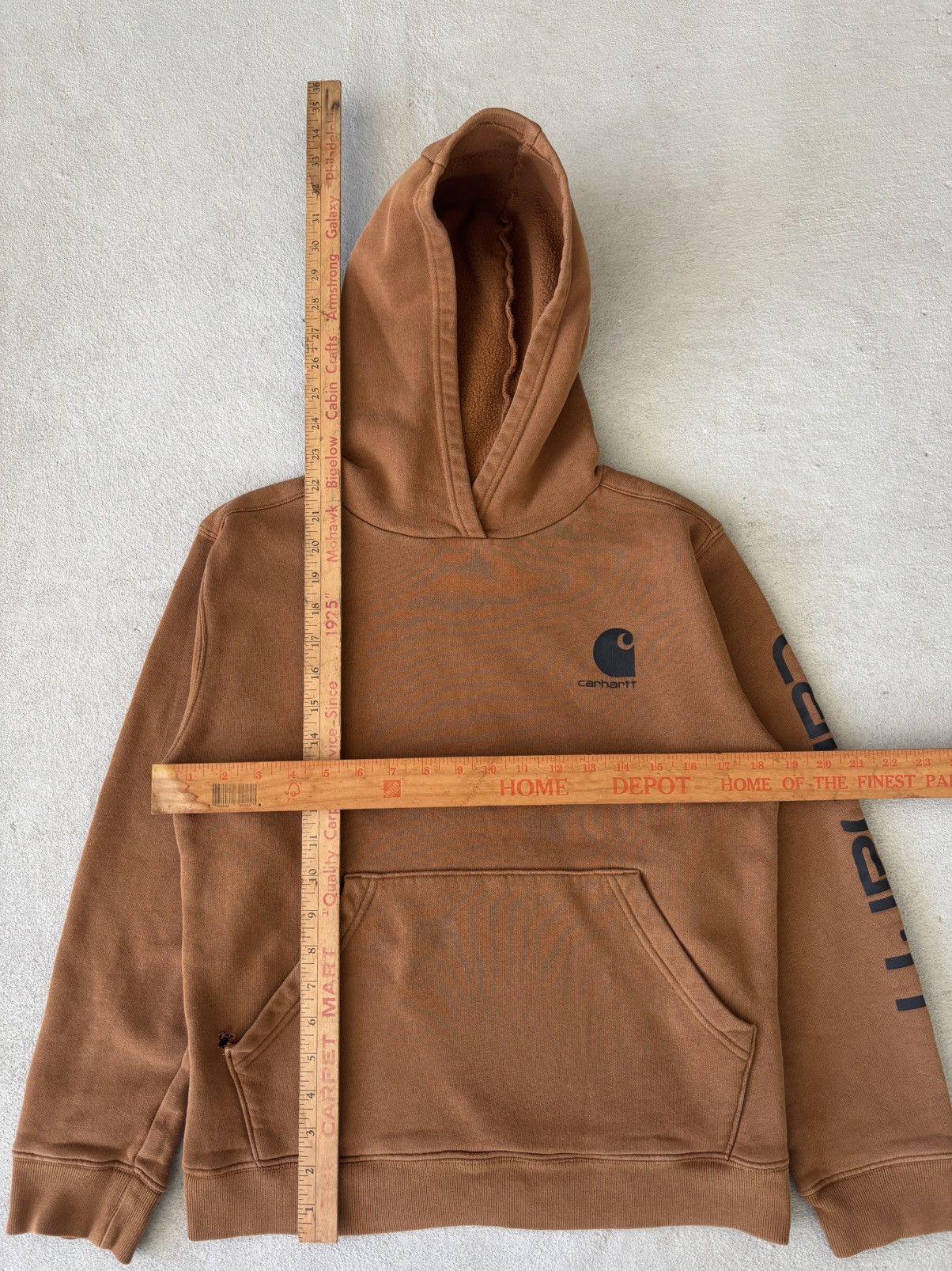 Carhartt Brown Carhartt Hoodie Size US L / EU 52-54 / 3 - 2 Thumbnail