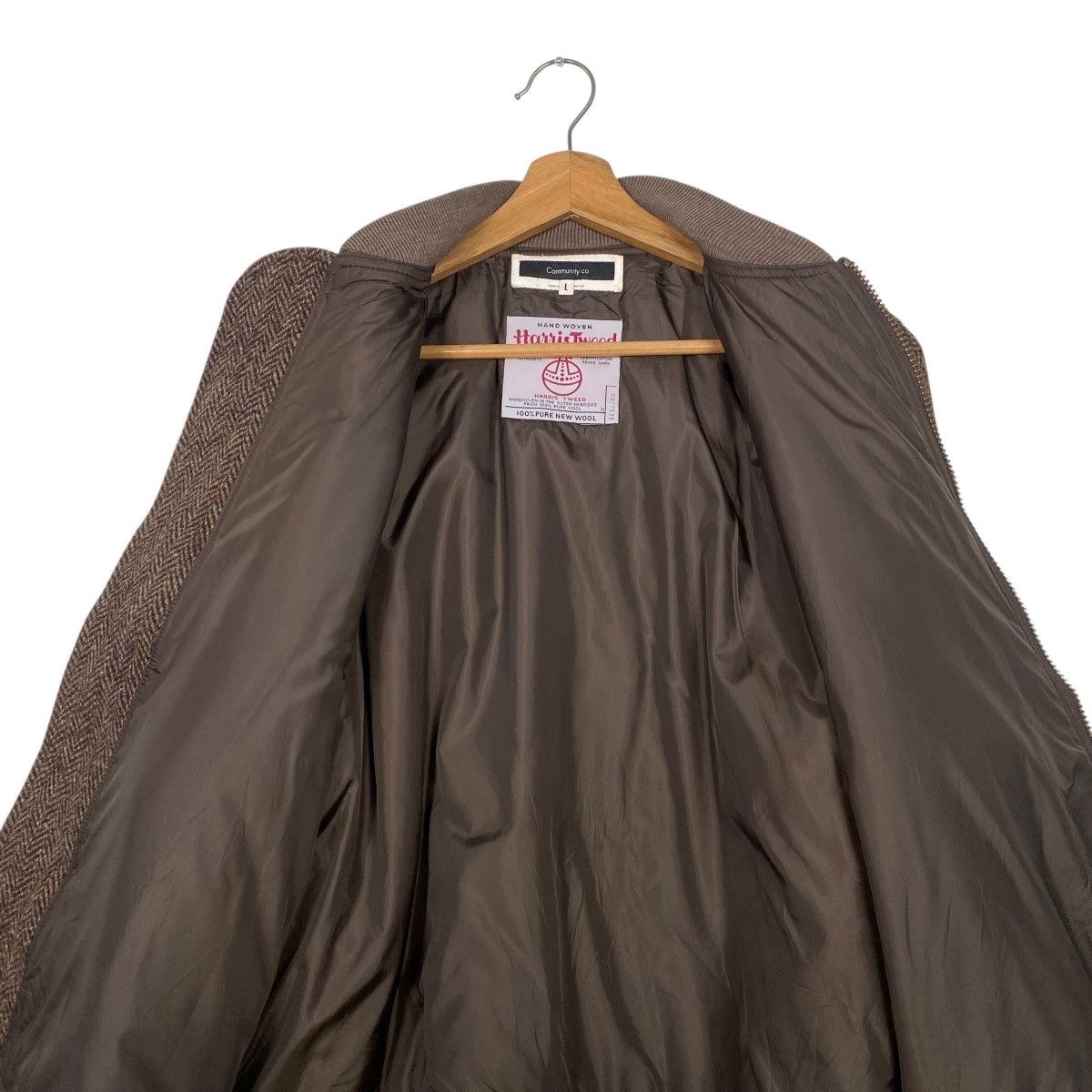 Harris Tweed Harris Tweed X community co bomber jacket Size US L / EU 52-54 / 3 - 12 Thumbnail