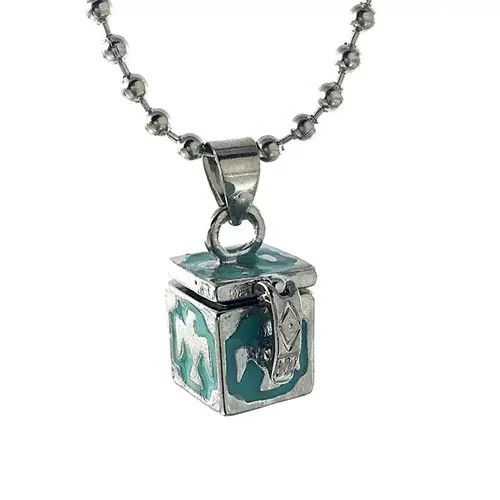 Designer Hat Vintage box pendant that can be used to hold pet hair Size ONE SIZE - 1 Thumbnail