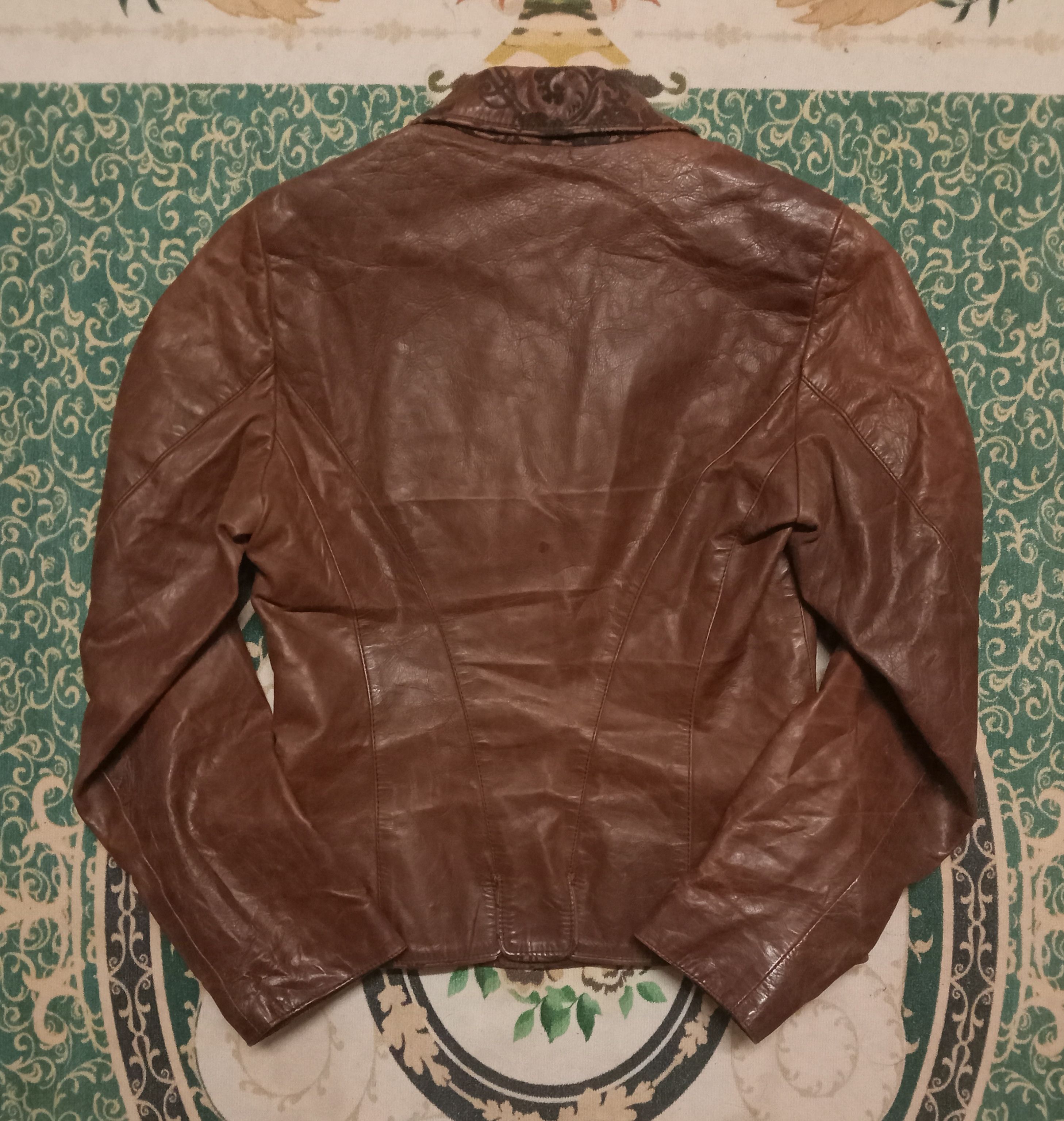 Alberta Ferretti Vintage Philosophy Di Alberta Ferretti Leather Jacket Size S / US 4 / IT 40 - 2 Thumbnail