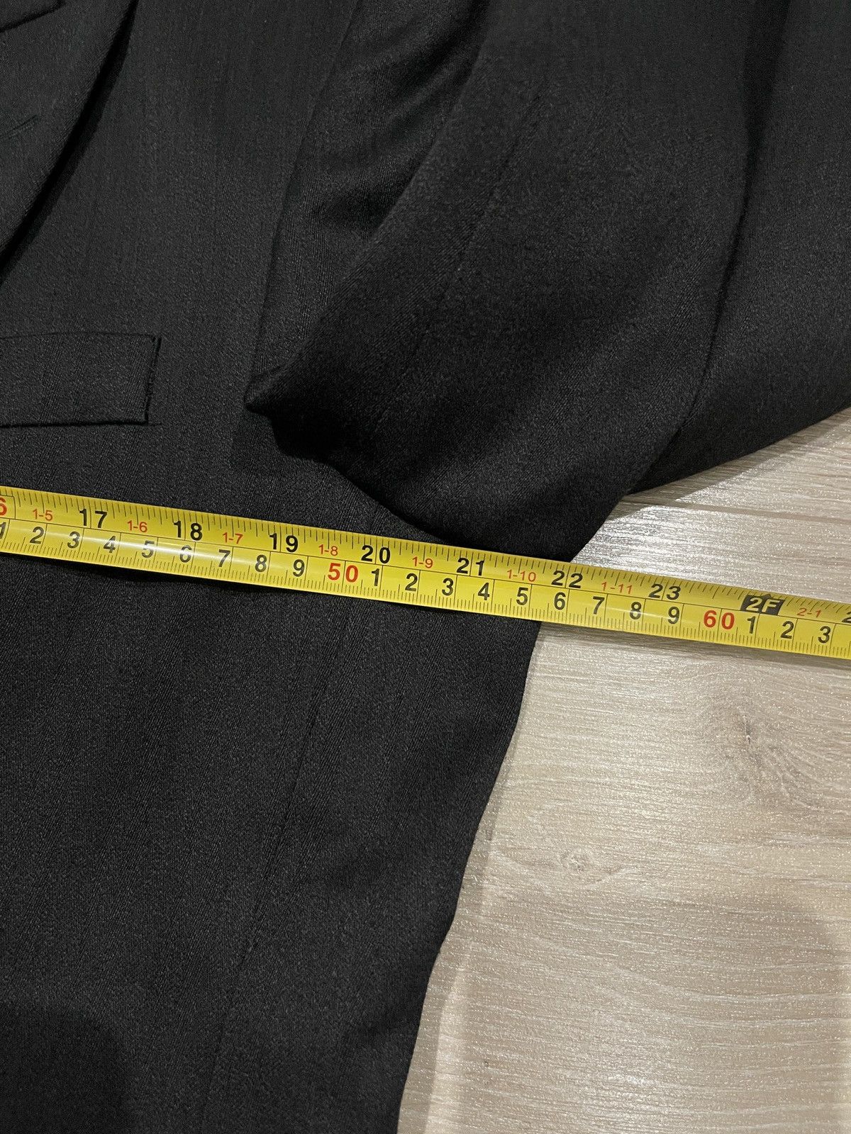 Vintage Vintage double-breasted blazer willson jacket black Size 38R - 14 Thumbnail