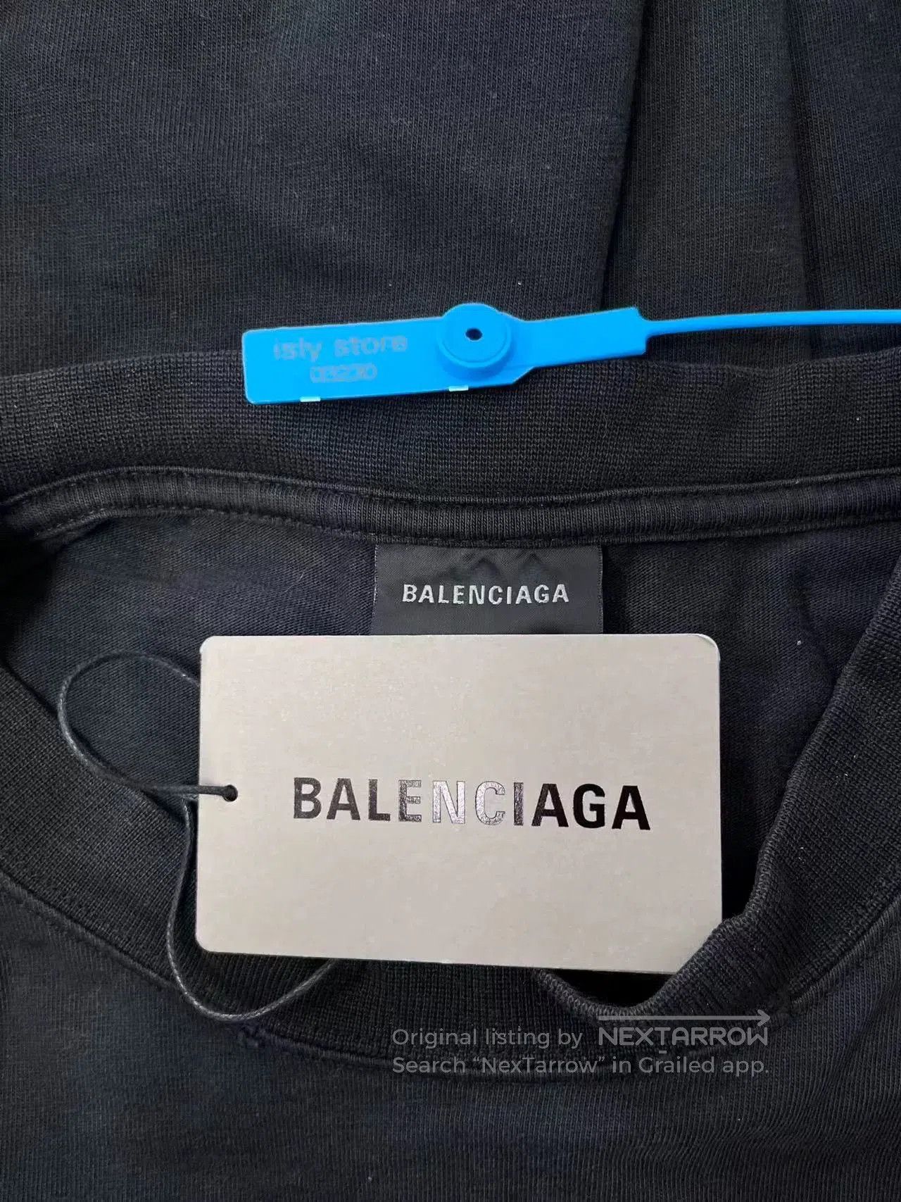 Balenciaga Balenciaga Letter Print Crew Neck T-Shirt. Size US XL / EU 56 / 4 - 5 Thumbnail