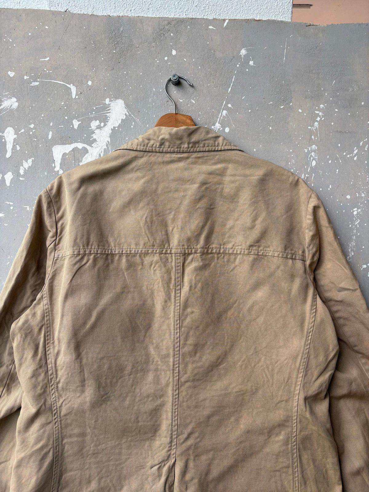 C.P. Company Vintage 90s C.P. Company Cotton Canvas Workwear Parka Blazer Size US L / EU 52-54 / 3 - 15 Thumbnail