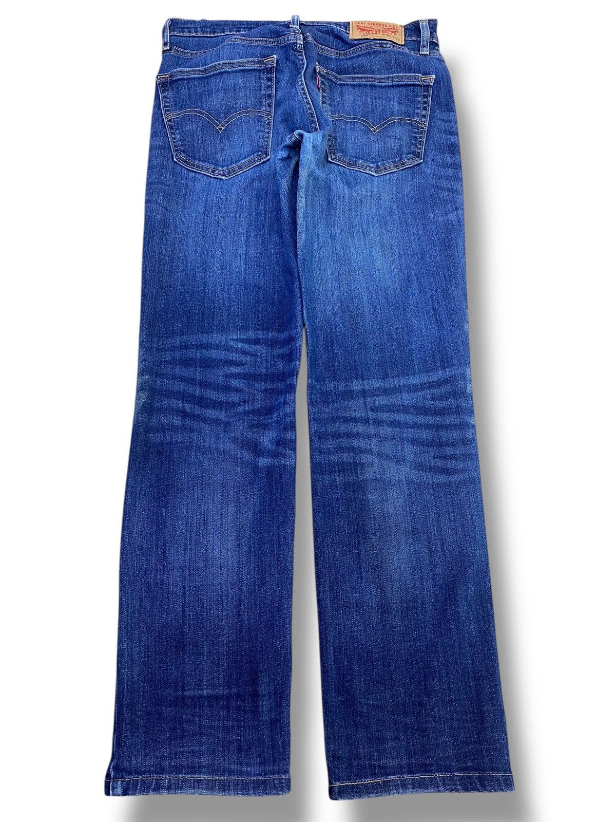 Levi's Levi’s Mud Wash Whiskered Style Straight Leg Jeans Size US 31 - 3 Thumbnail